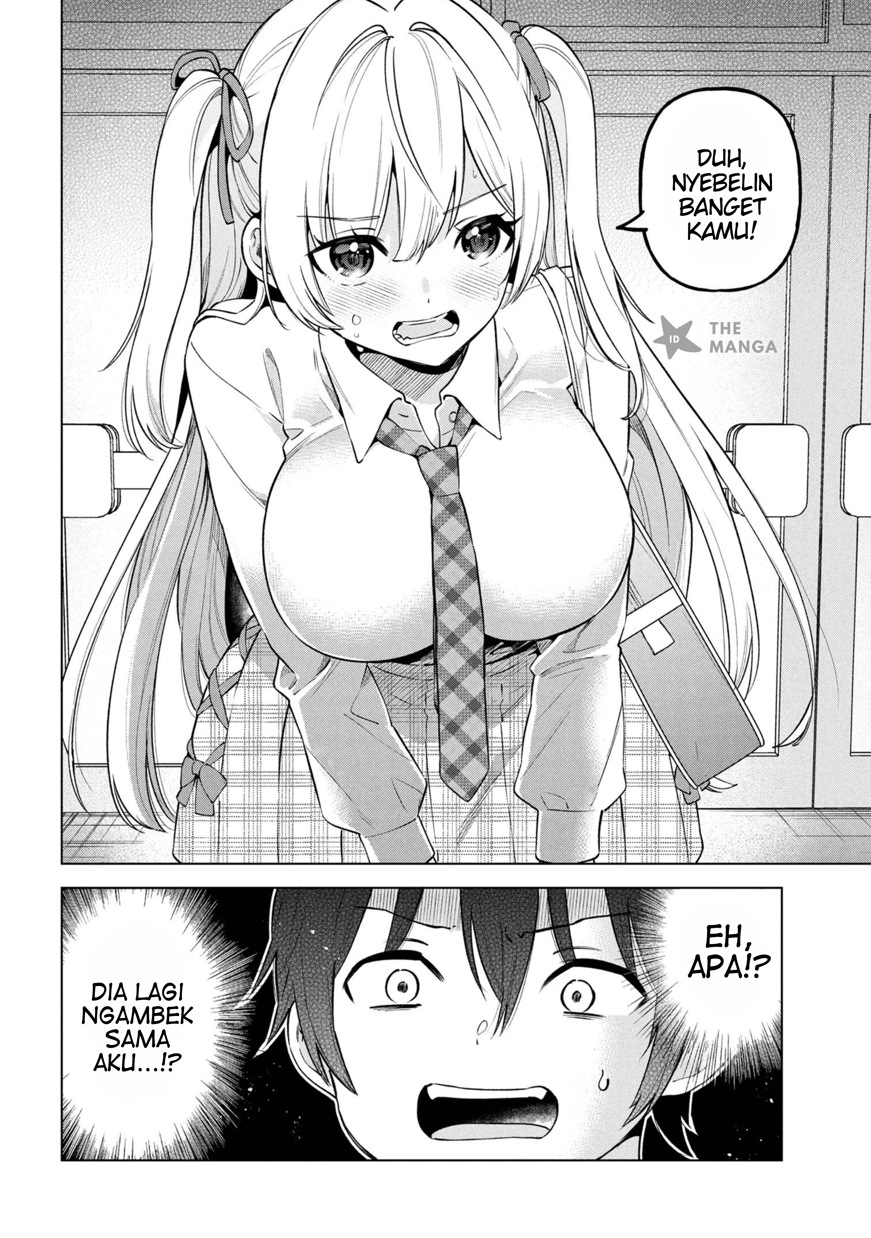 Inkya no Ore ga Sekigae de S-kyuu Bishoujo ni Kakomaretara Himitsu no Kankei ga Hajimatta. Chapter 4 - halaman 37