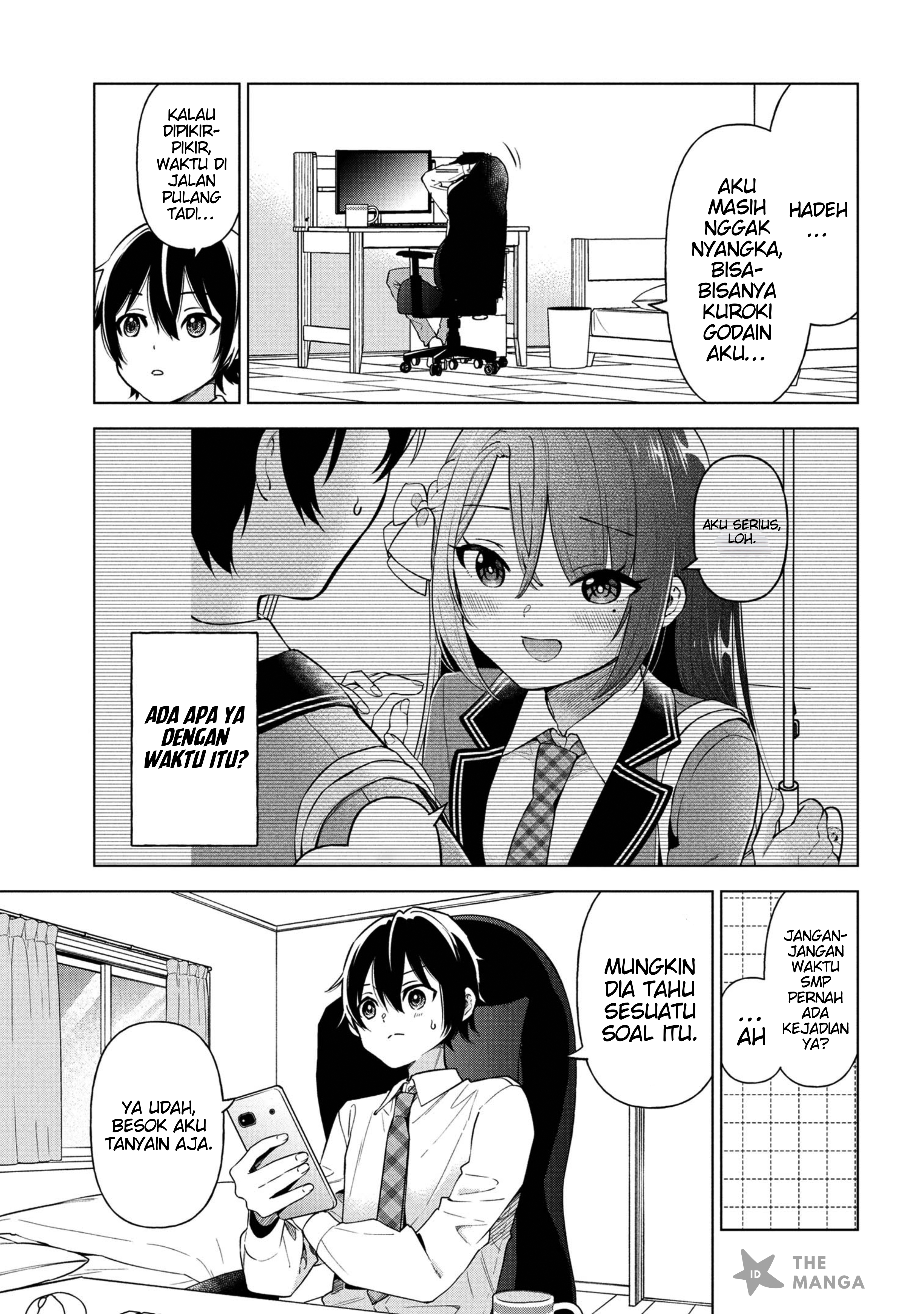 Inkya no Ore ga Sekigae de S-kyuu Bishoujo ni Kakomaretara Himitsu no Kankei ga Hajimatta. Chapter 4 - halaman 6