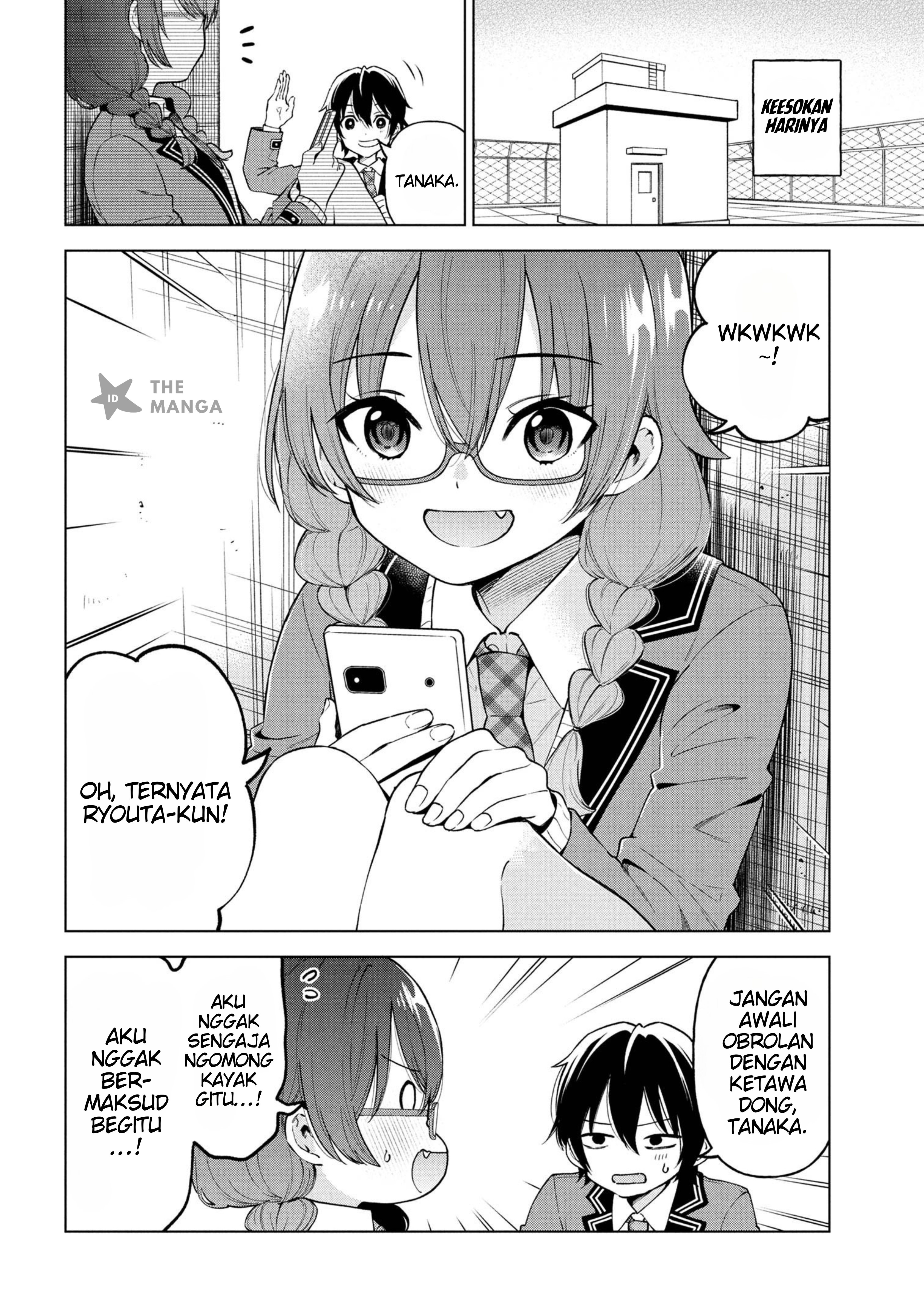Inkya no Ore ga Sekigae de S-kyuu Bishoujo ni Kakomaretara Himitsu no Kankei ga Hajimatta. Chapter 4 - halaman 7