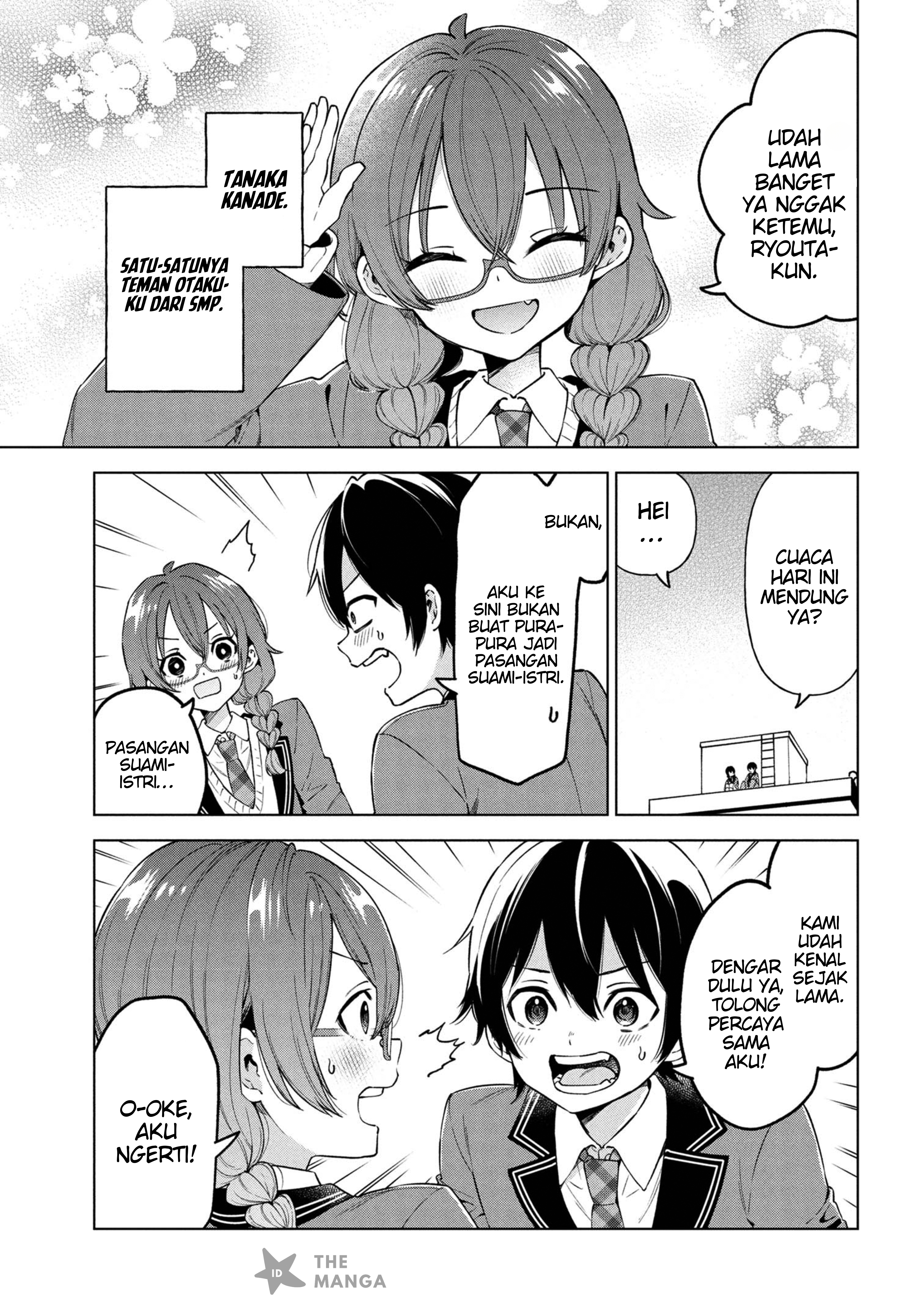 Inkya no Ore ga Sekigae de S-kyuu Bishoujo ni Kakomaretara Himitsu no Kankei ga Hajimatta. Chapter 4 - halaman 8
