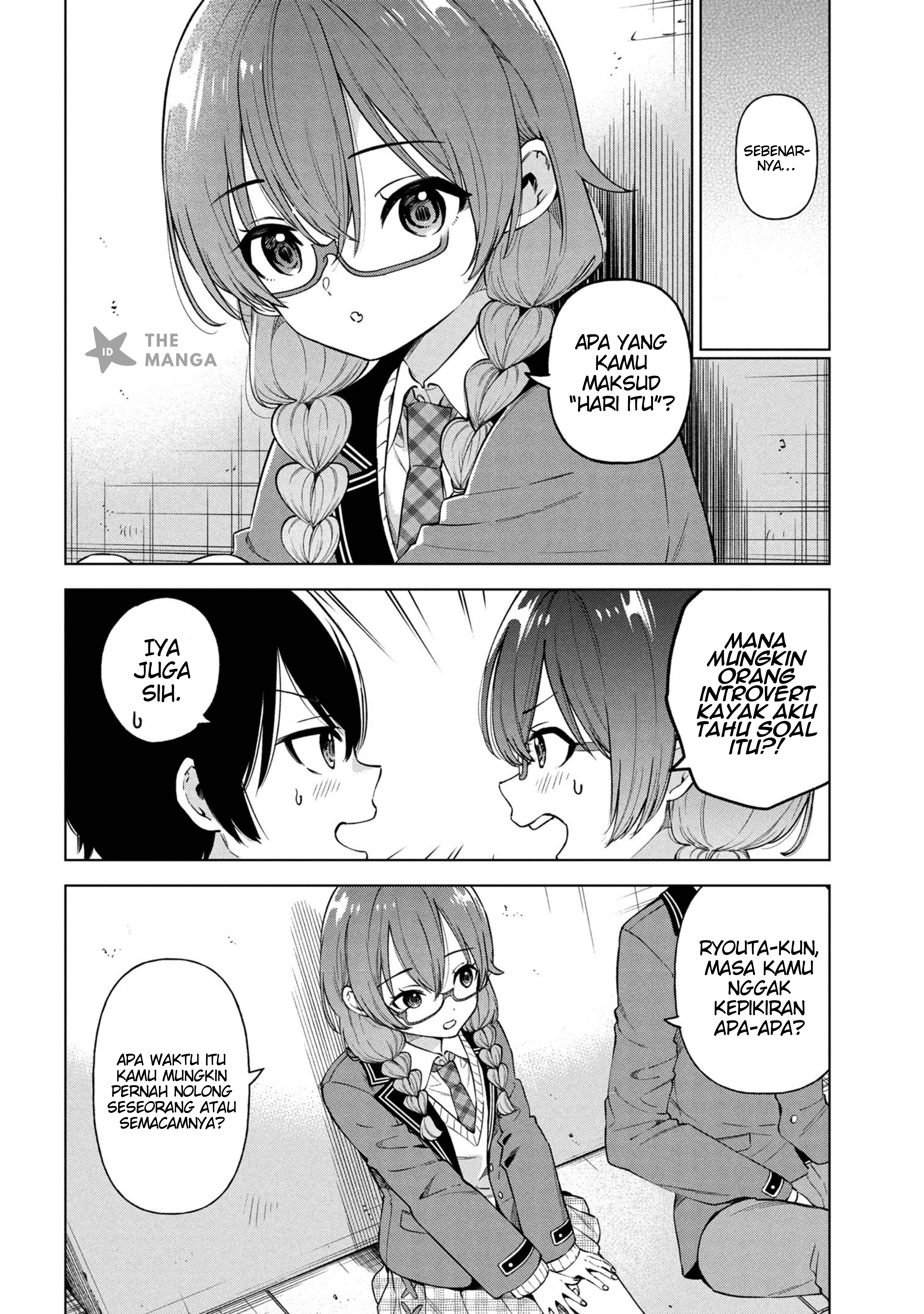 Inkya no Ore ga Sekigae de S-kyuu Bishoujo ni Kakomaretara Himitsu no Kankei ga Hajimatta. Chapter 4 - halaman 9
