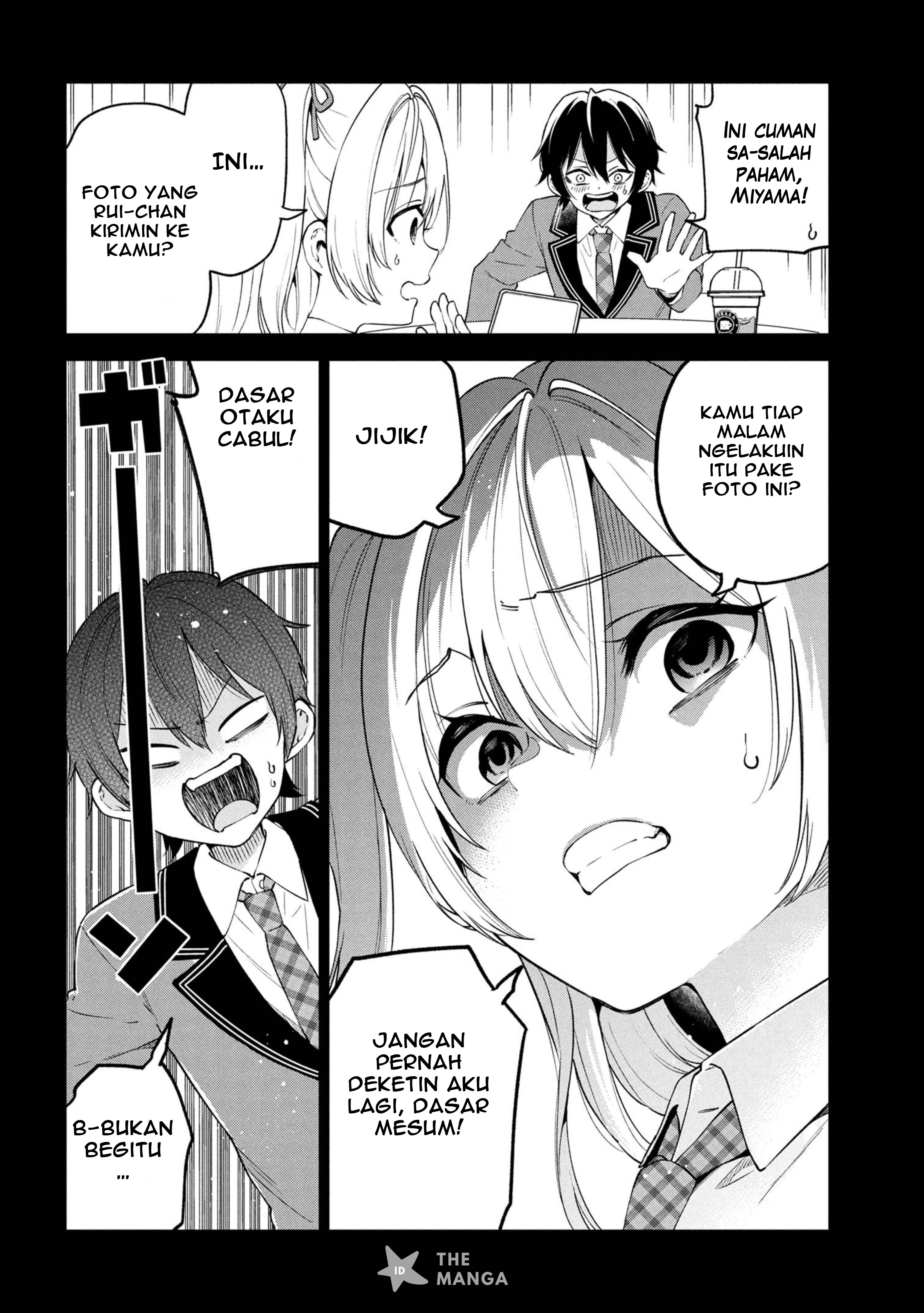 Inkya no Ore ga Sekigae de S-kyuu Bishoujo ni Kakomaretara Himitsu no Kankei ga Hajimatta. Chapter 5 - halaman 11