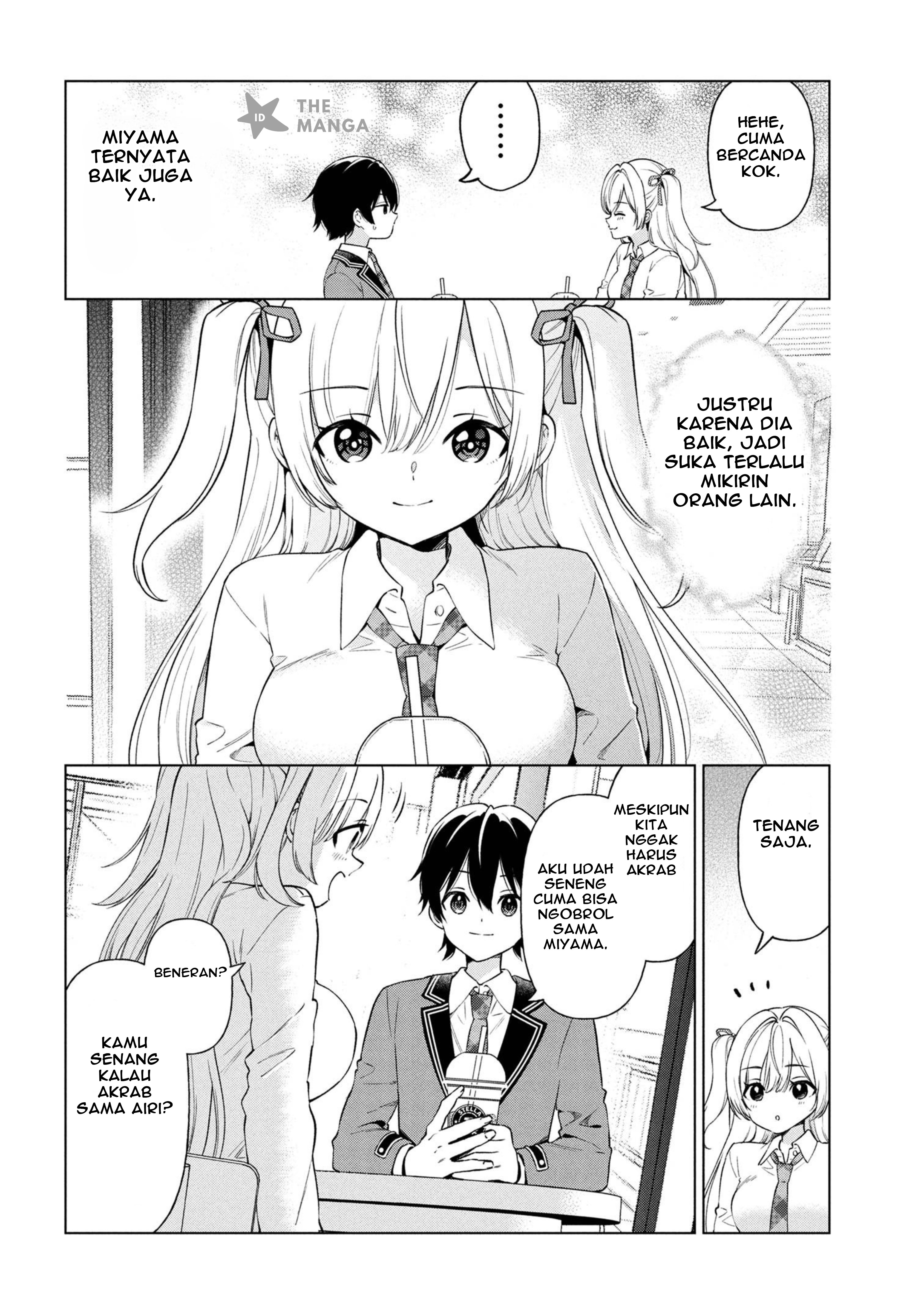 Inkya no Ore ga Sekigae de S-kyuu Bishoujo ni Kakomaretara Himitsu no Kankei ga Hajimatta. Chapter 5 - halaman 15