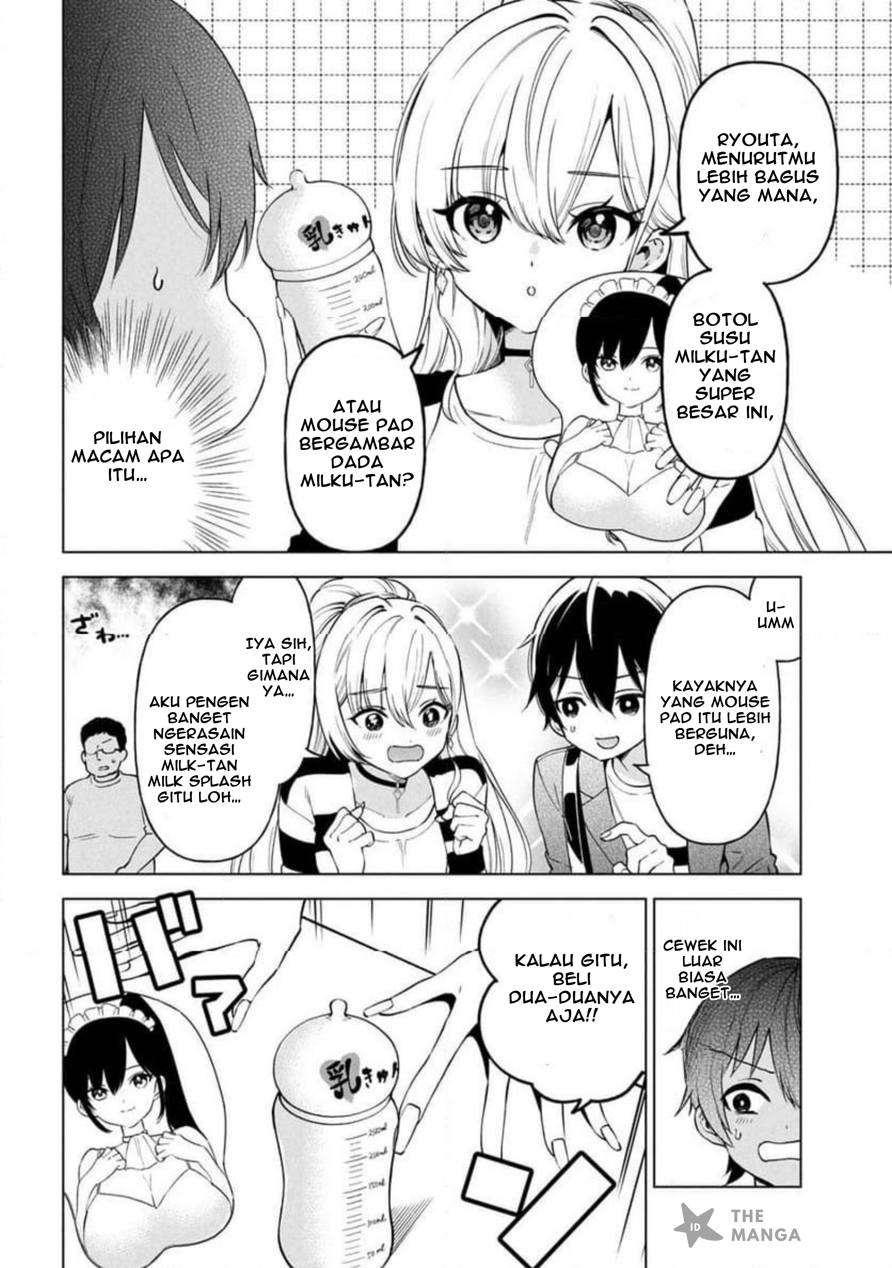 Inkya no Ore ga Sekigae de S-kyuu Bishoujo ni Kakomaretara Himitsu no Kankei ga Hajimatta. Chapter 6 - halaman 16