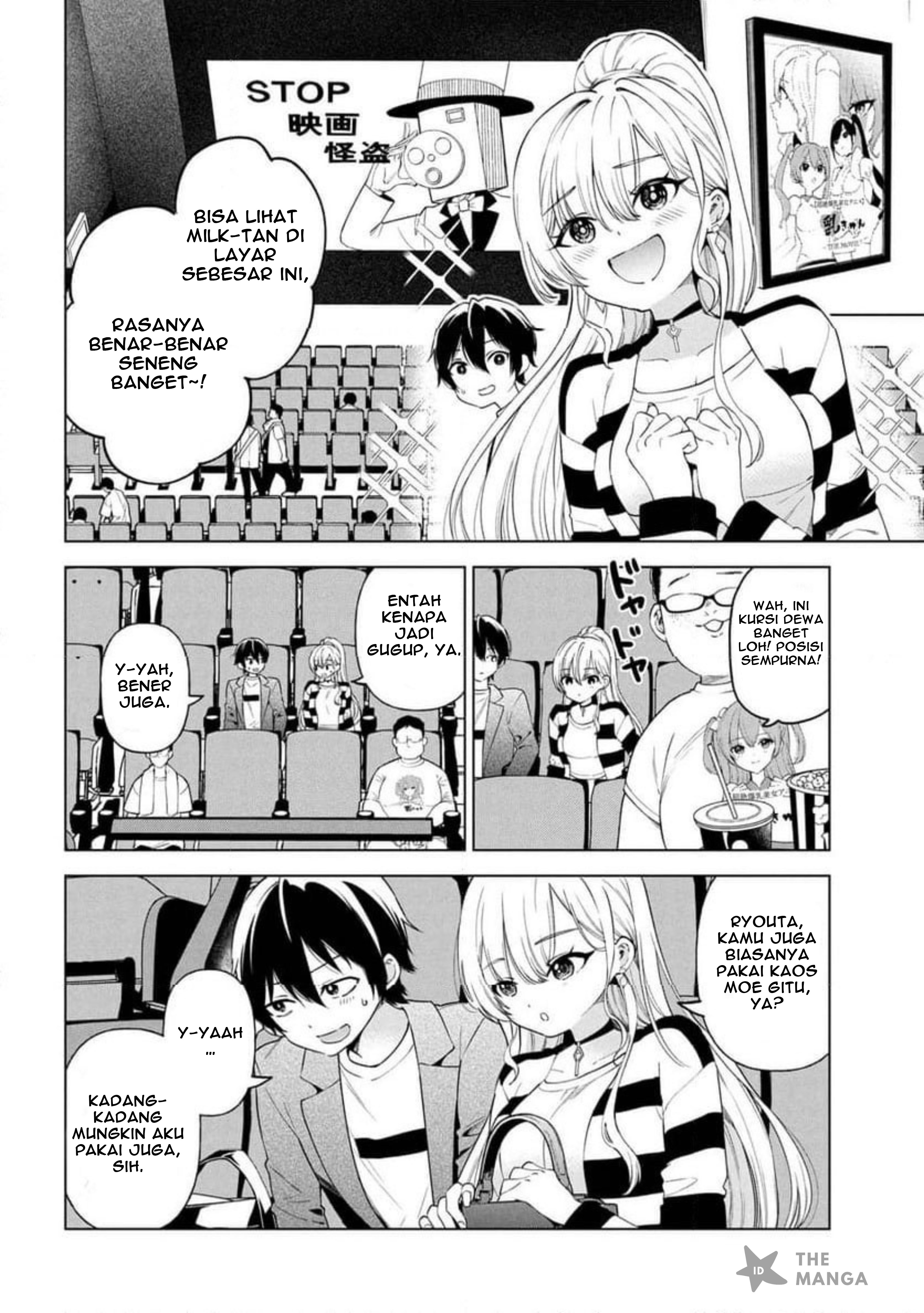 Inkya no Ore ga Sekigae de S-kyuu Bishoujo ni Kakomaretara Himitsu no Kankei ga Hajimatta. Chapter 6 - halaman 8