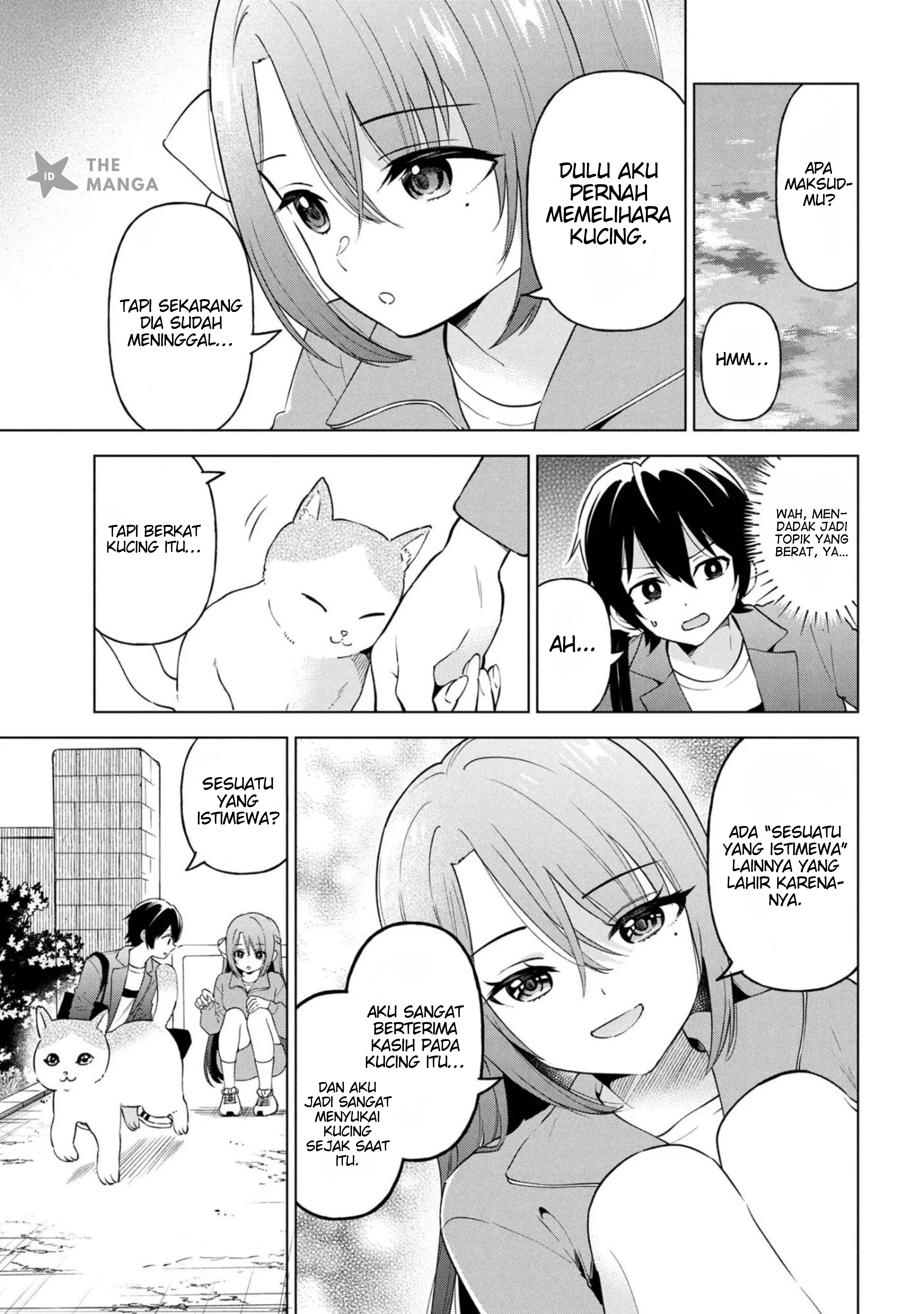 Inkya no Ore ga Sekigae de S-kyuu Bishoujo ni Kakomaretara Himitsu no Kankei ga Hajimatta. Chapter 7 - halaman 12