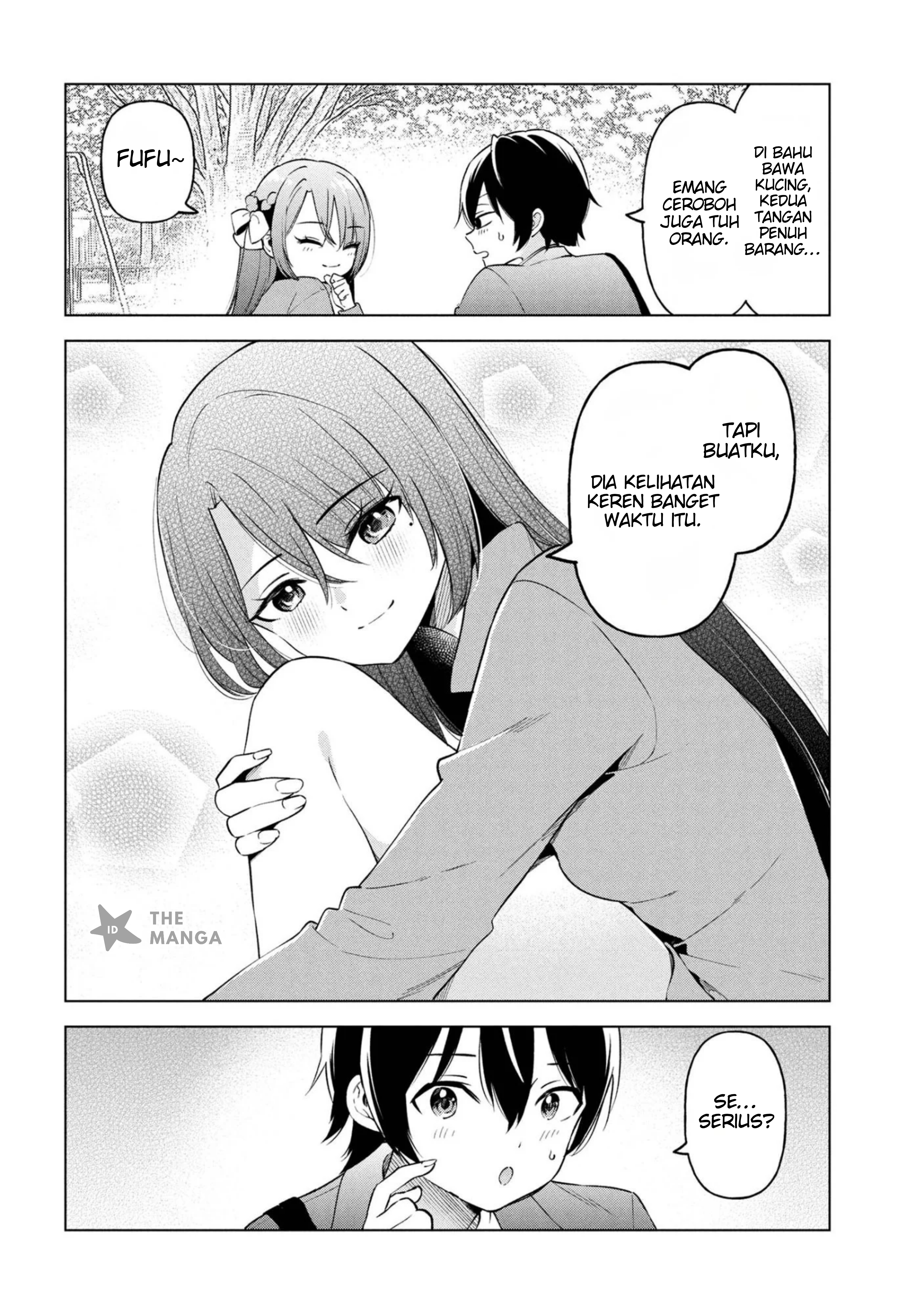 Inkya no Ore ga Sekigae de S-kyuu Bishoujo ni Kakomaretara Himitsu no Kankei ga Hajimatta. Chapter 7 - halaman 15