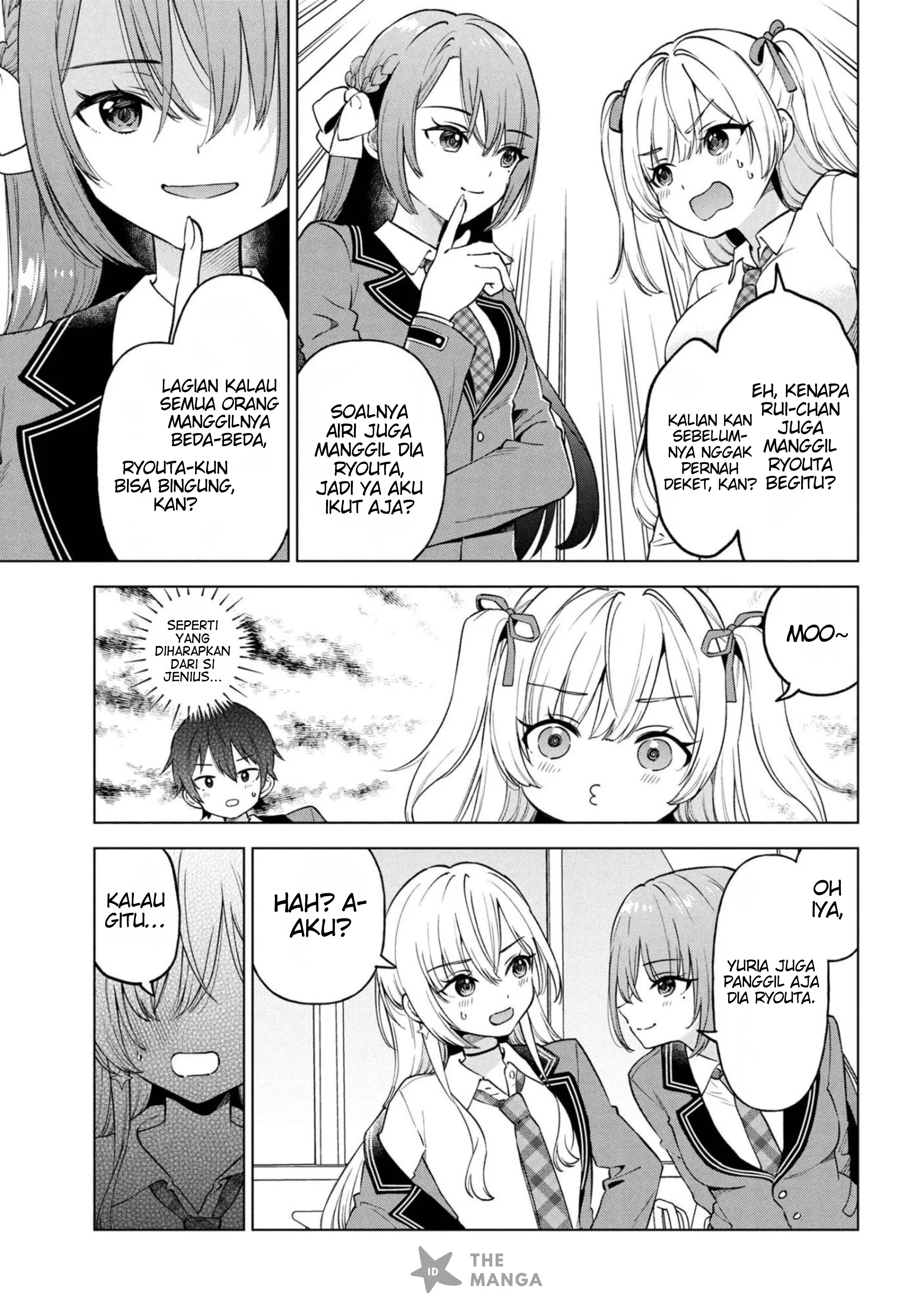 Inkya no Ore ga Sekigae de S-kyuu Bishoujo ni Kakomaretara Himitsu no Kankei ga Hajimatta. Chapter 7 - halaman 26