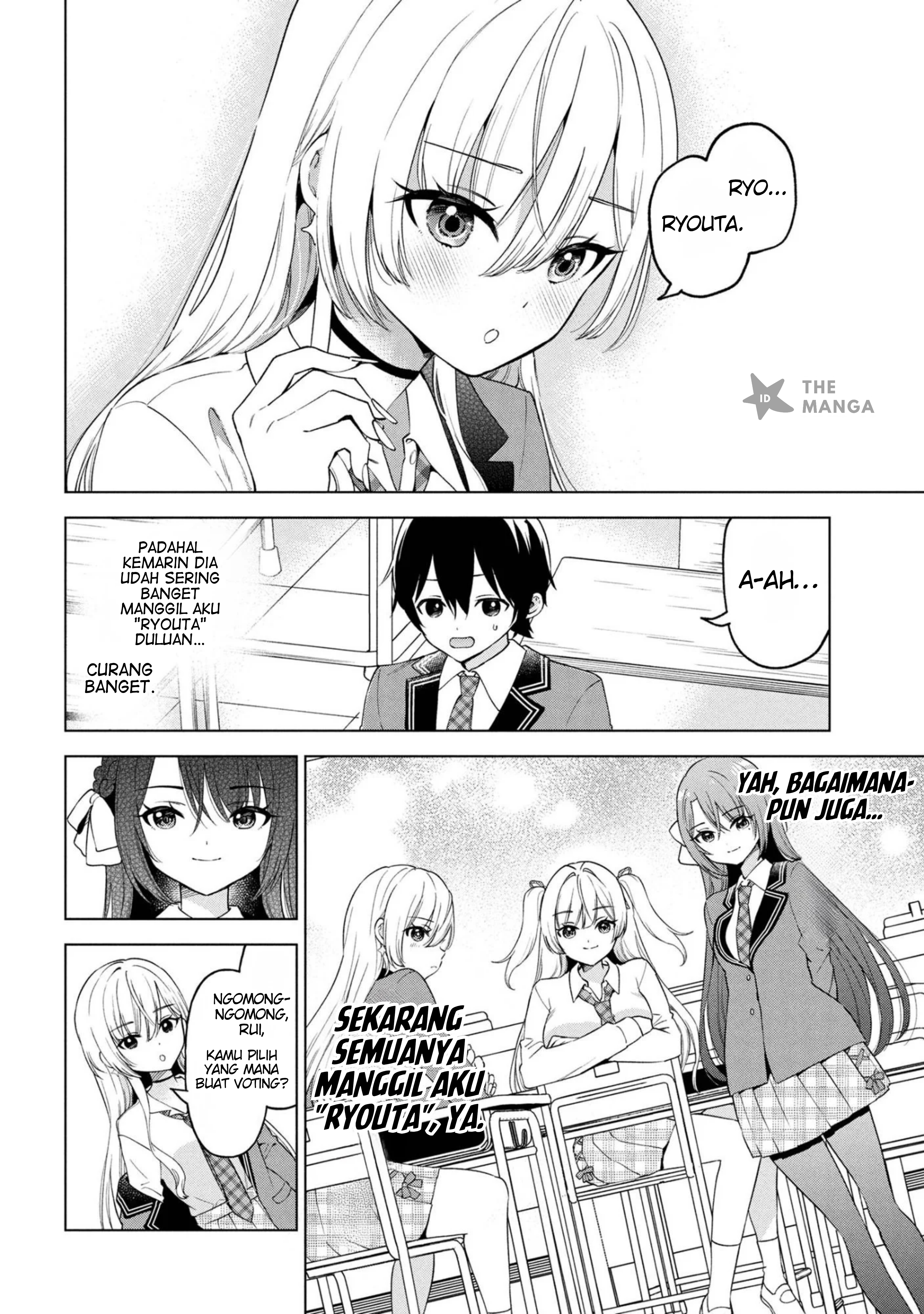 Inkya no Ore ga Sekigae de S-kyuu Bishoujo ni Kakomaretara Himitsu no Kankei ga Hajimatta. Chapter 7 - halaman 27