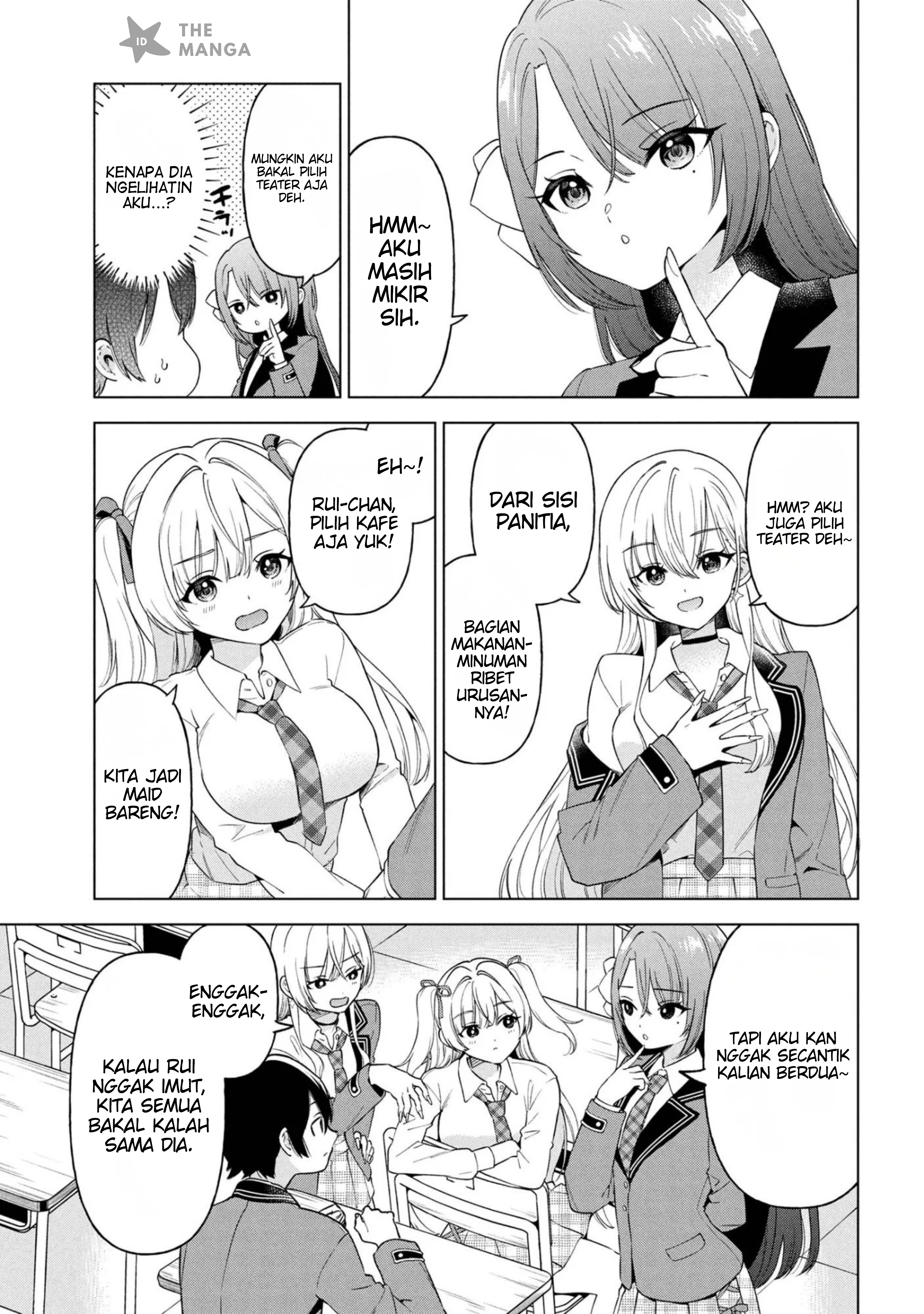 Inkya no Ore ga Sekigae de S-kyuu Bishoujo ni Kakomaretara Himitsu no Kankei ga Hajimatta. Chapter 7 - halaman 28