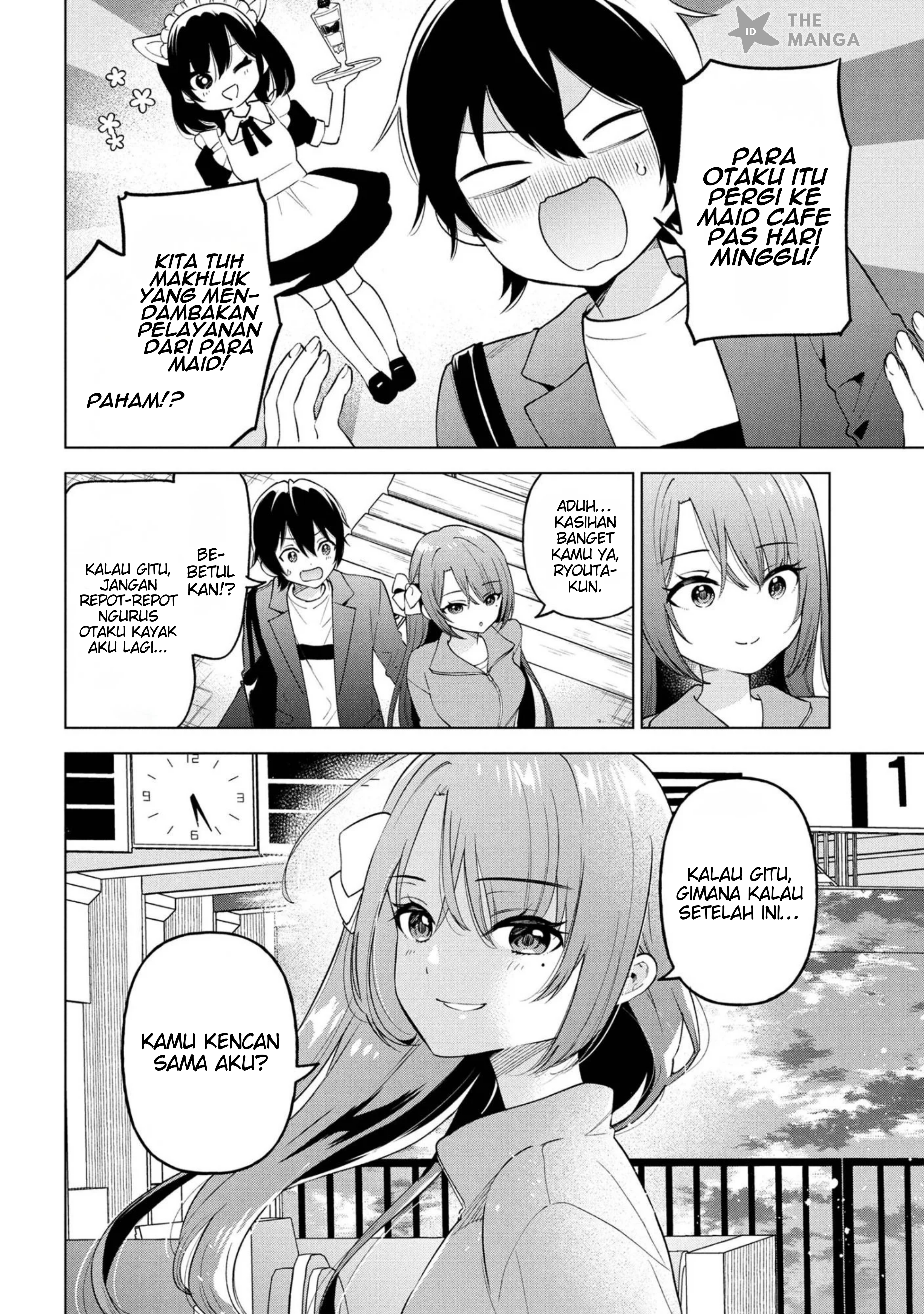 Inkya no Ore ga Sekigae de S-kyuu Bishoujo ni Kakomaretara Himitsu no Kankei ga Hajimatta. Chapter 7 - halaman 7