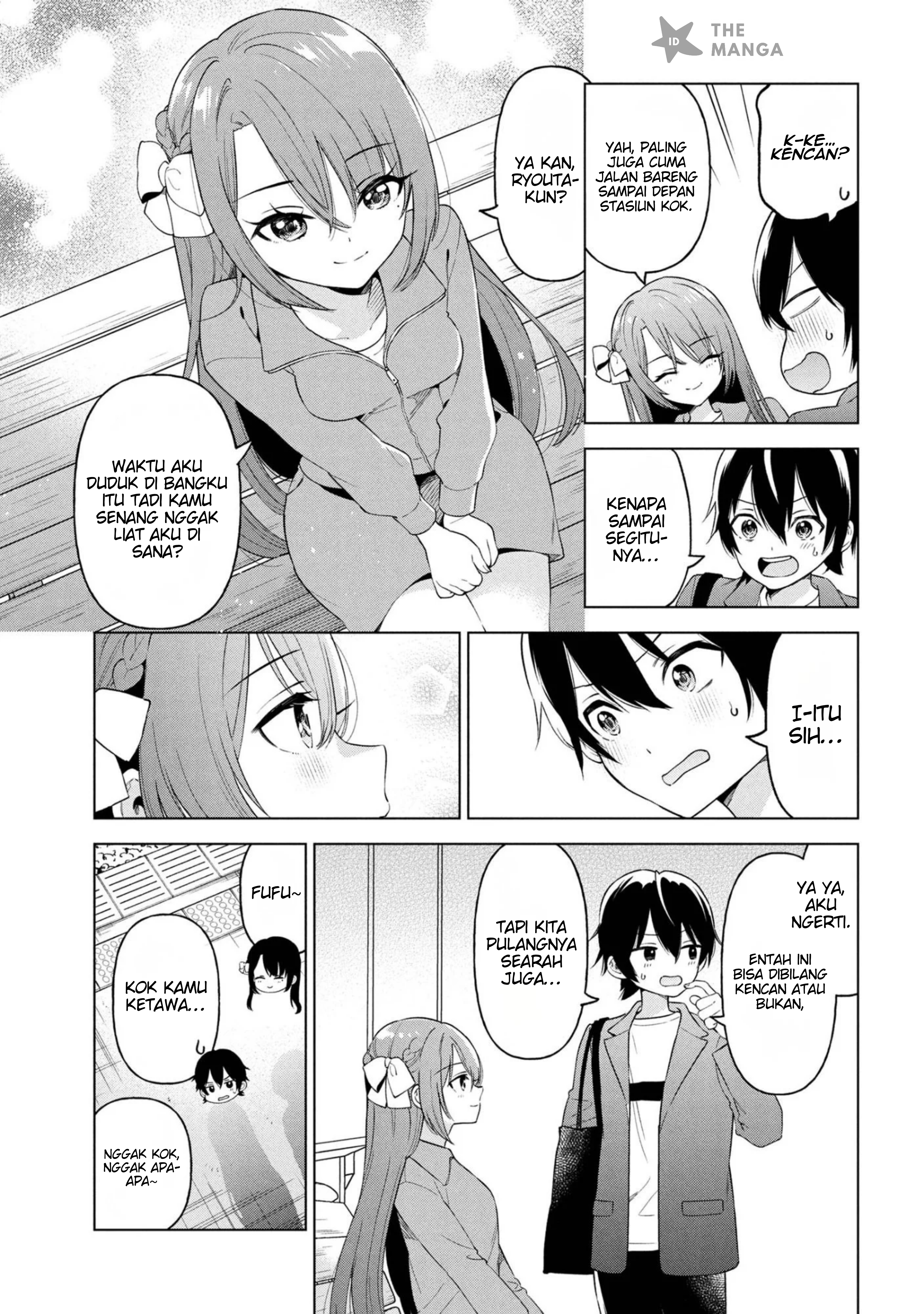 Inkya no Ore ga Sekigae de S-kyuu Bishoujo ni Kakomaretara Himitsu no Kankei ga Hajimatta. Chapter 7 - halaman 8