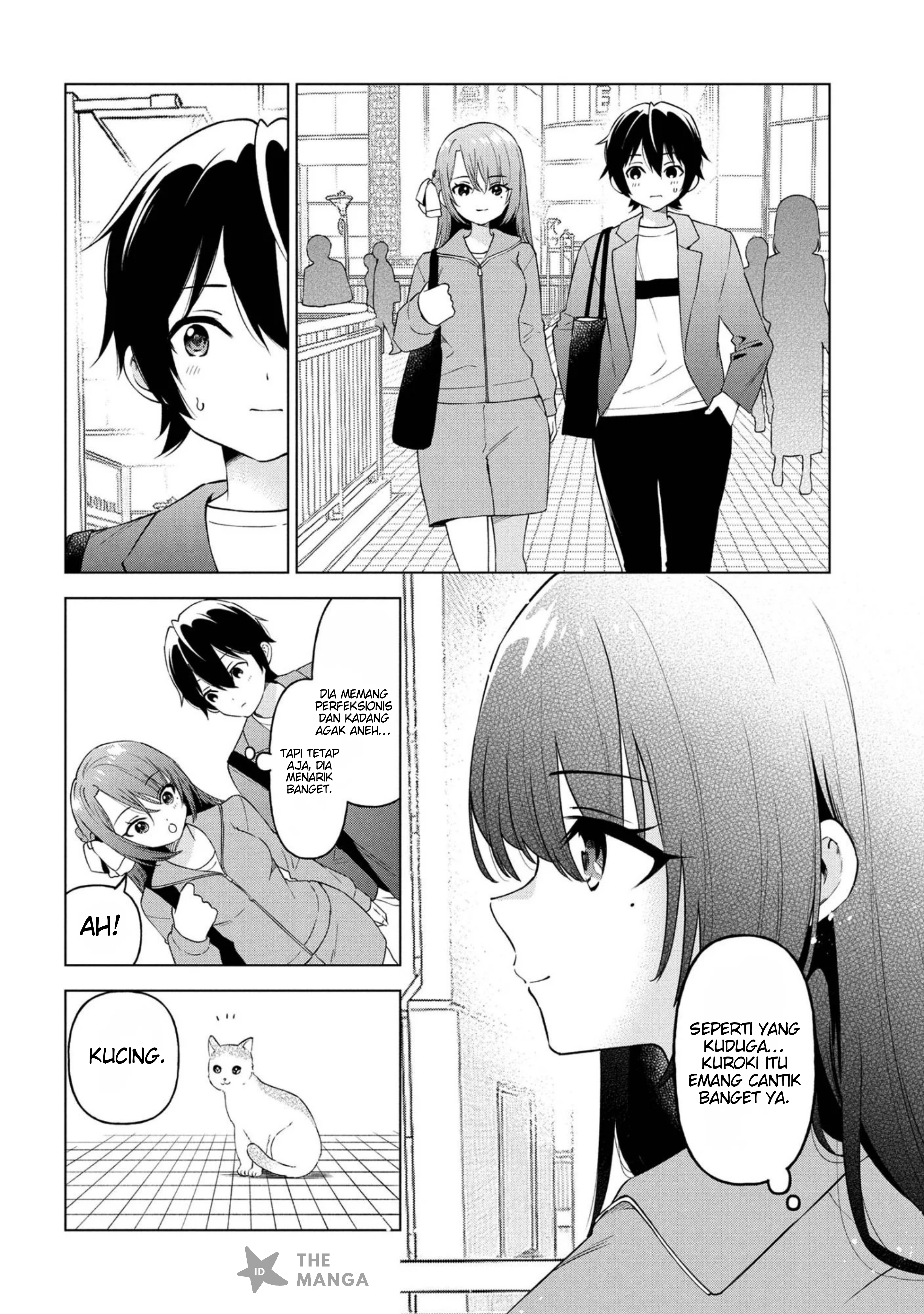 Inkya no Ore ga Sekigae de S-kyuu Bishoujo ni Kakomaretara Himitsu no Kankei ga Hajimatta. Chapter 7 - halaman 9
