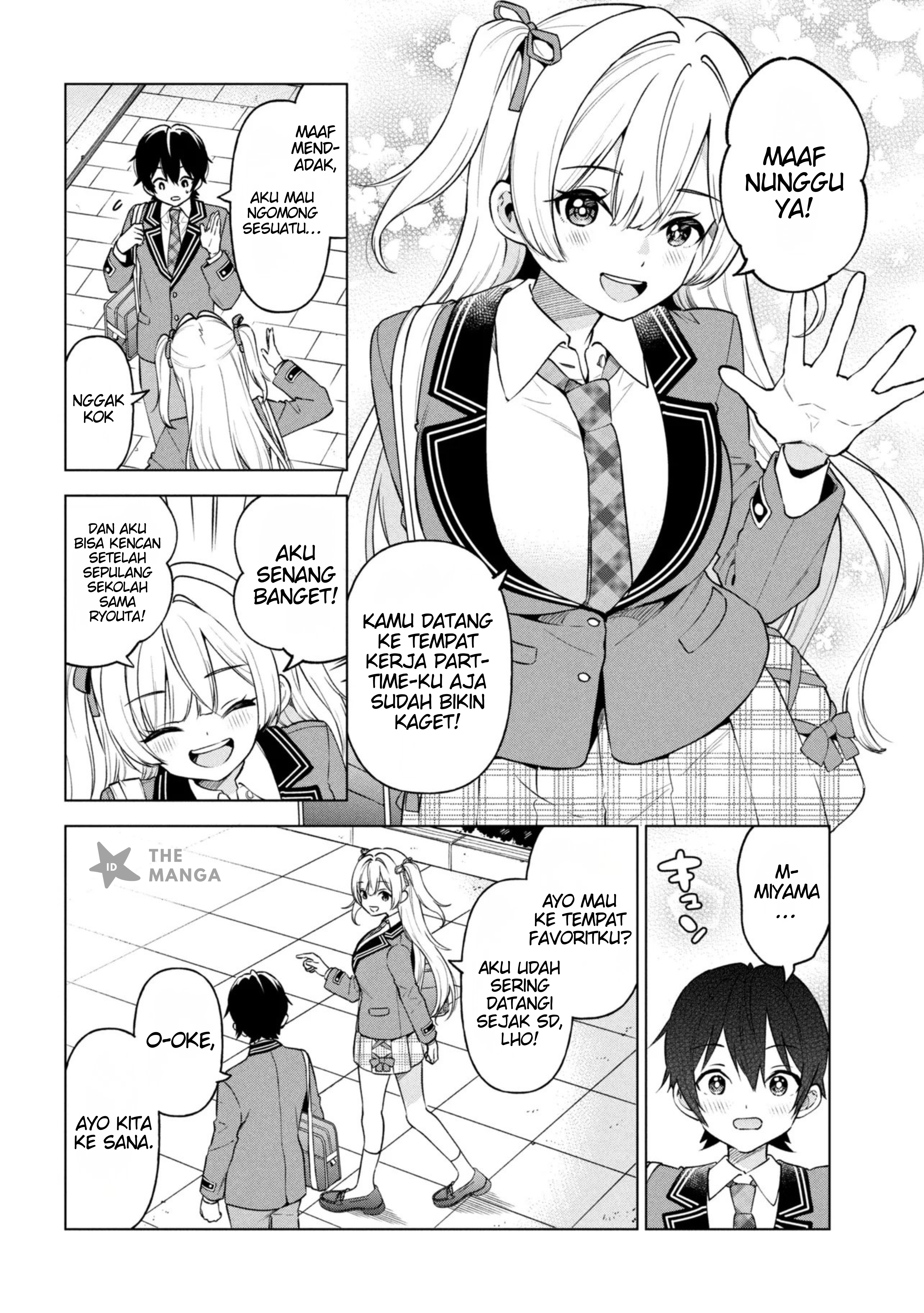 Inkya no Ore ga Sekigae de S-kyuu Bishoujo ni Kakomaretara Himitsu no Kankei ga Hajimatta. Chapter 8 - halaman 13