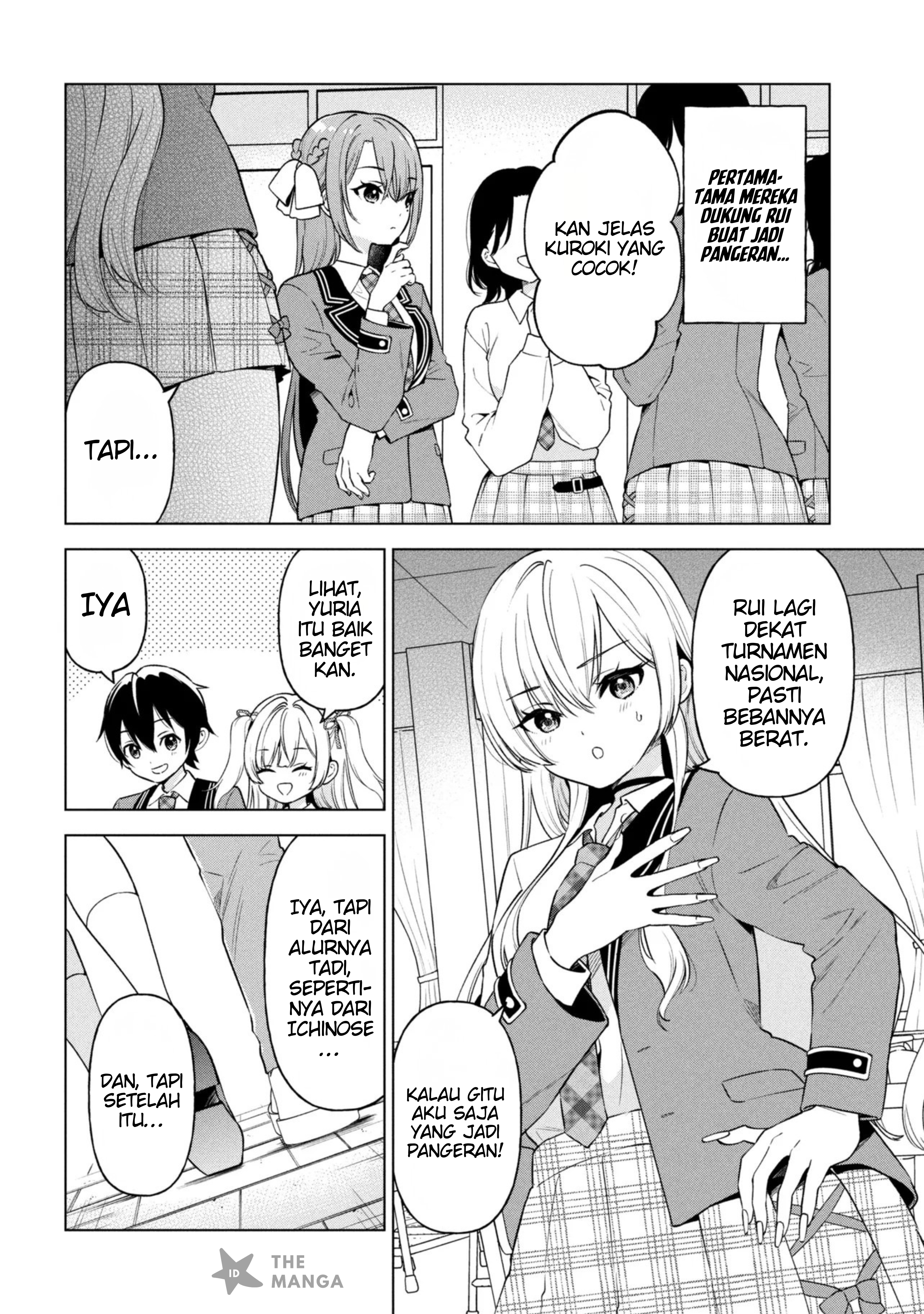 Inkya no Ore ga Sekigae de S-kyuu Bishoujo ni Kakomaretara Himitsu no Kankei ga Hajimatta. Chapter 8 - halaman 15