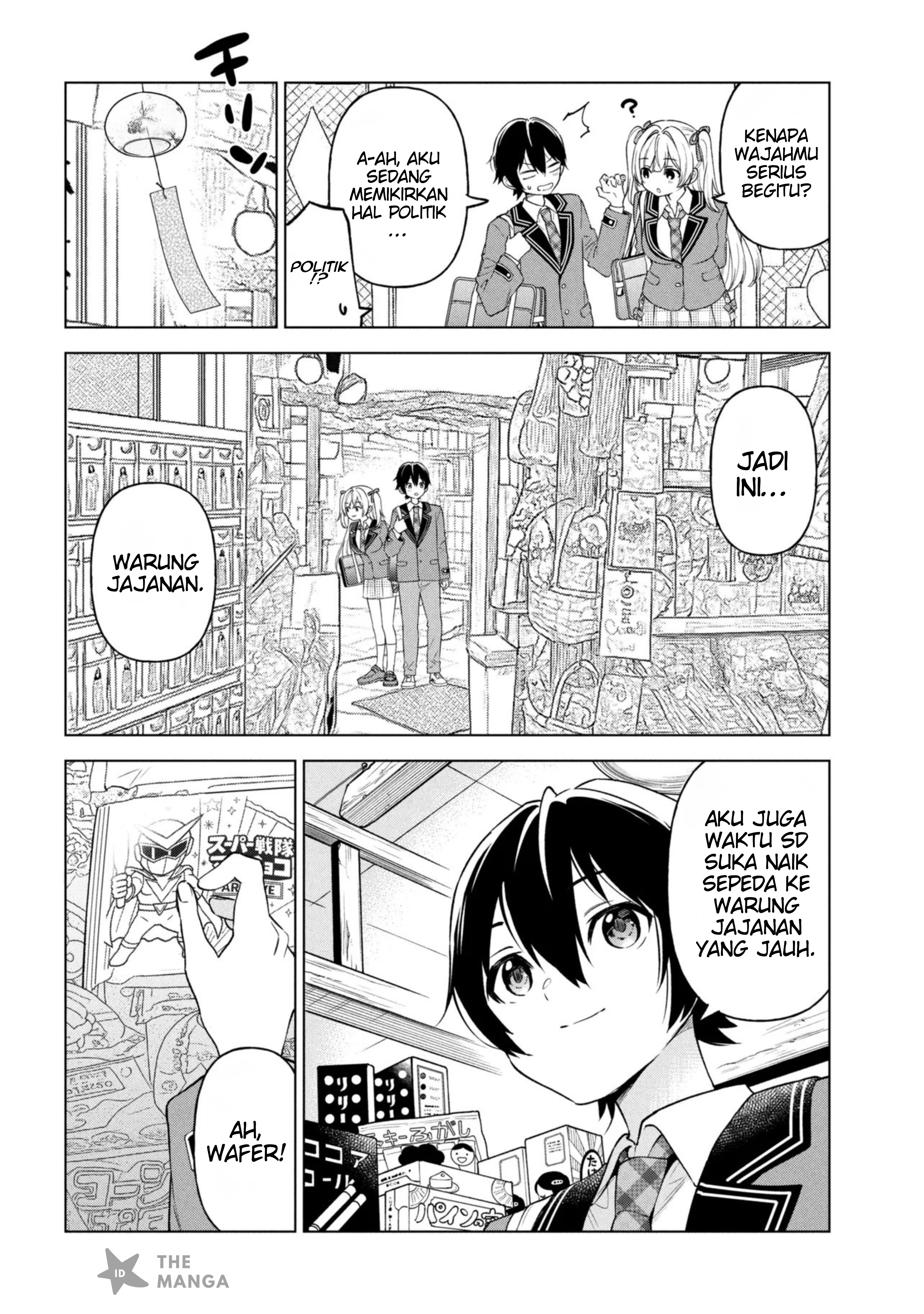 Inkya no Ore ga Sekigae de S-kyuu Bishoujo ni Kakomaretara Himitsu no Kankei ga Hajimatta. Chapter 8 - halaman 19