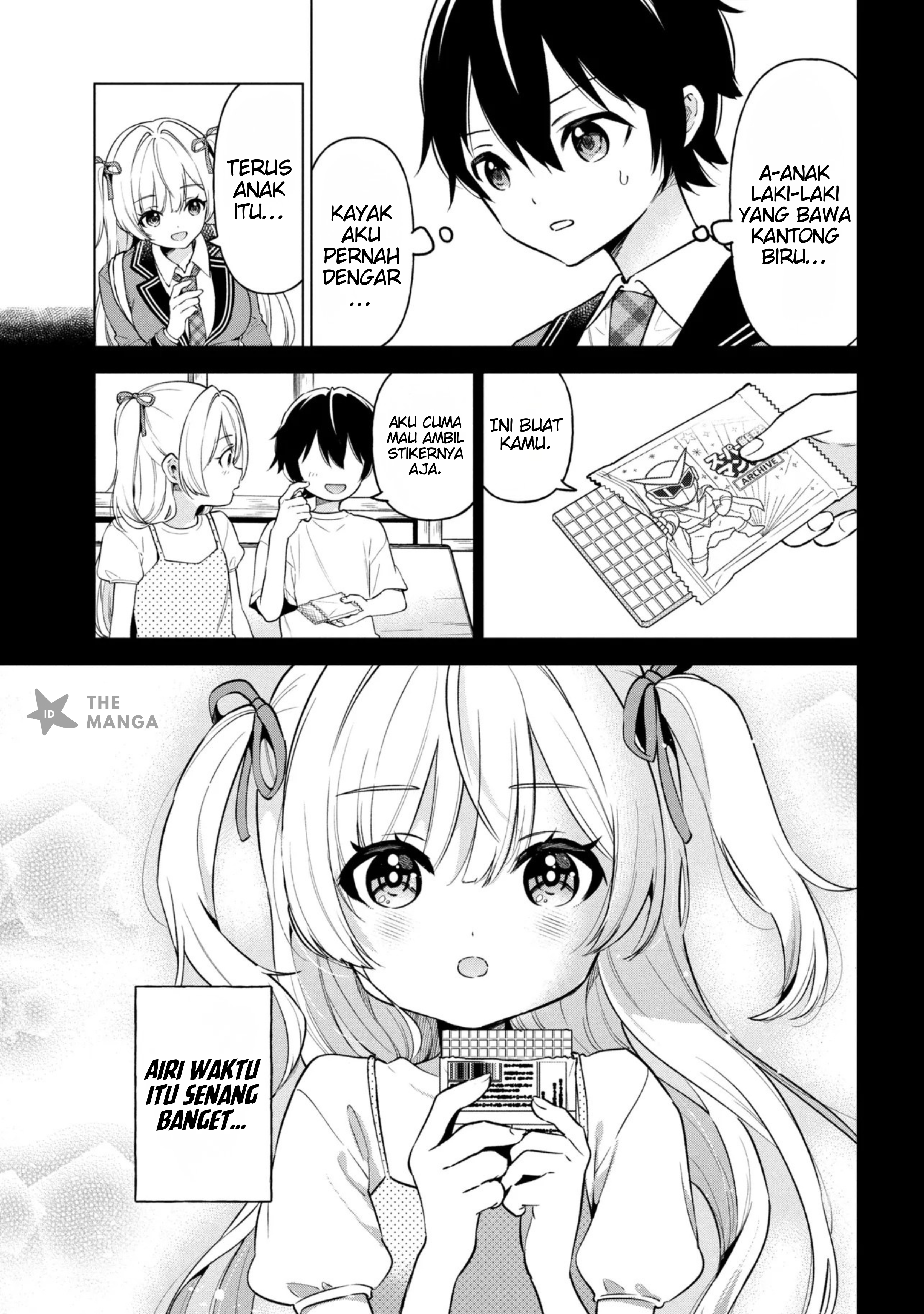 Inkya no Ore ga Sekigae de S-kyuu Bishoujo ni Kakomaretara Himitsu no Kankei ga Hajimatta. Chapter 8 - halaman 22