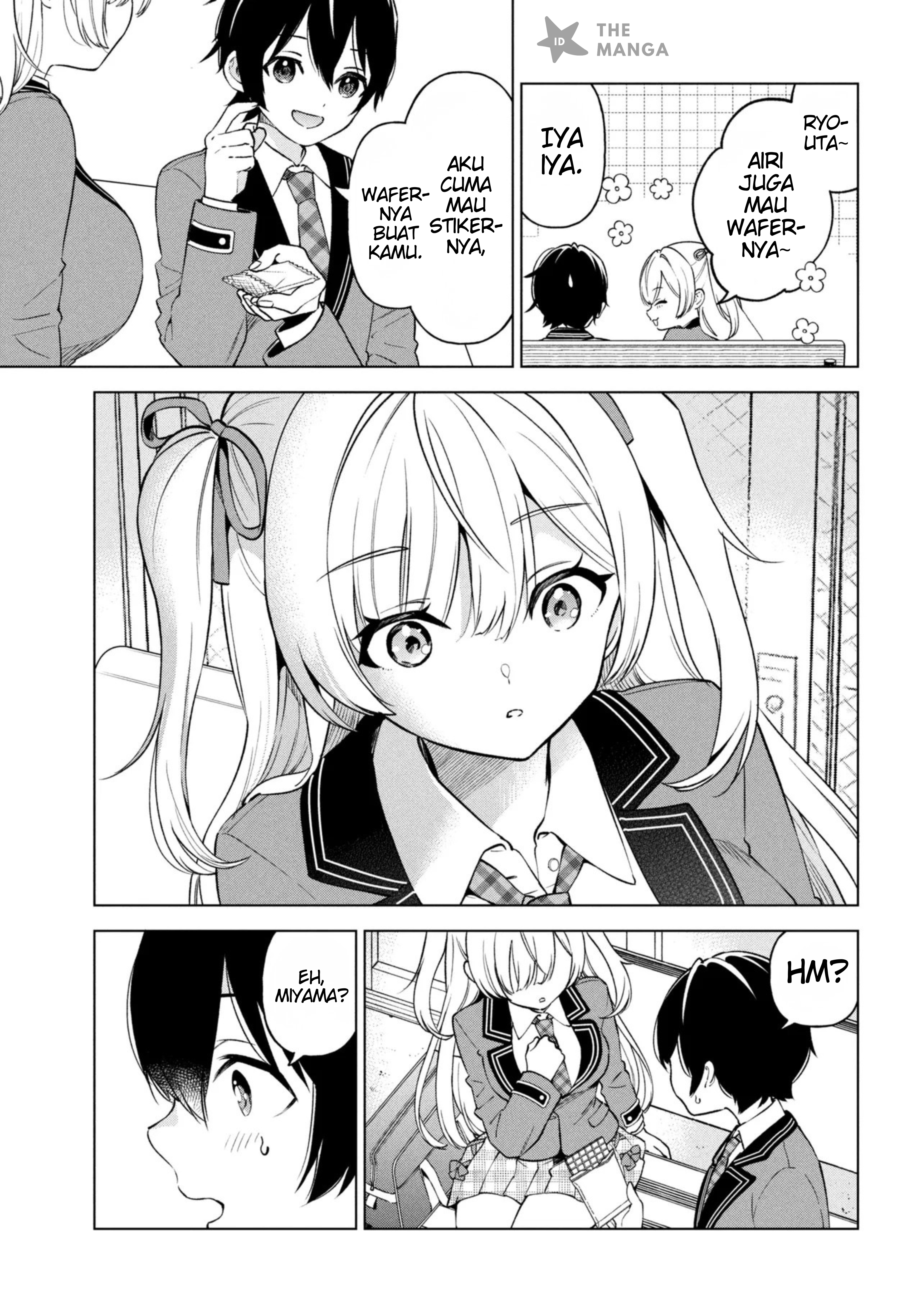 Inkya no Ore ga Sekigae de S-kyuu Bishoujo ni Kakomaretara Himitsu no Kankei ga Hajimatta. Chapter 8 - halaman 26