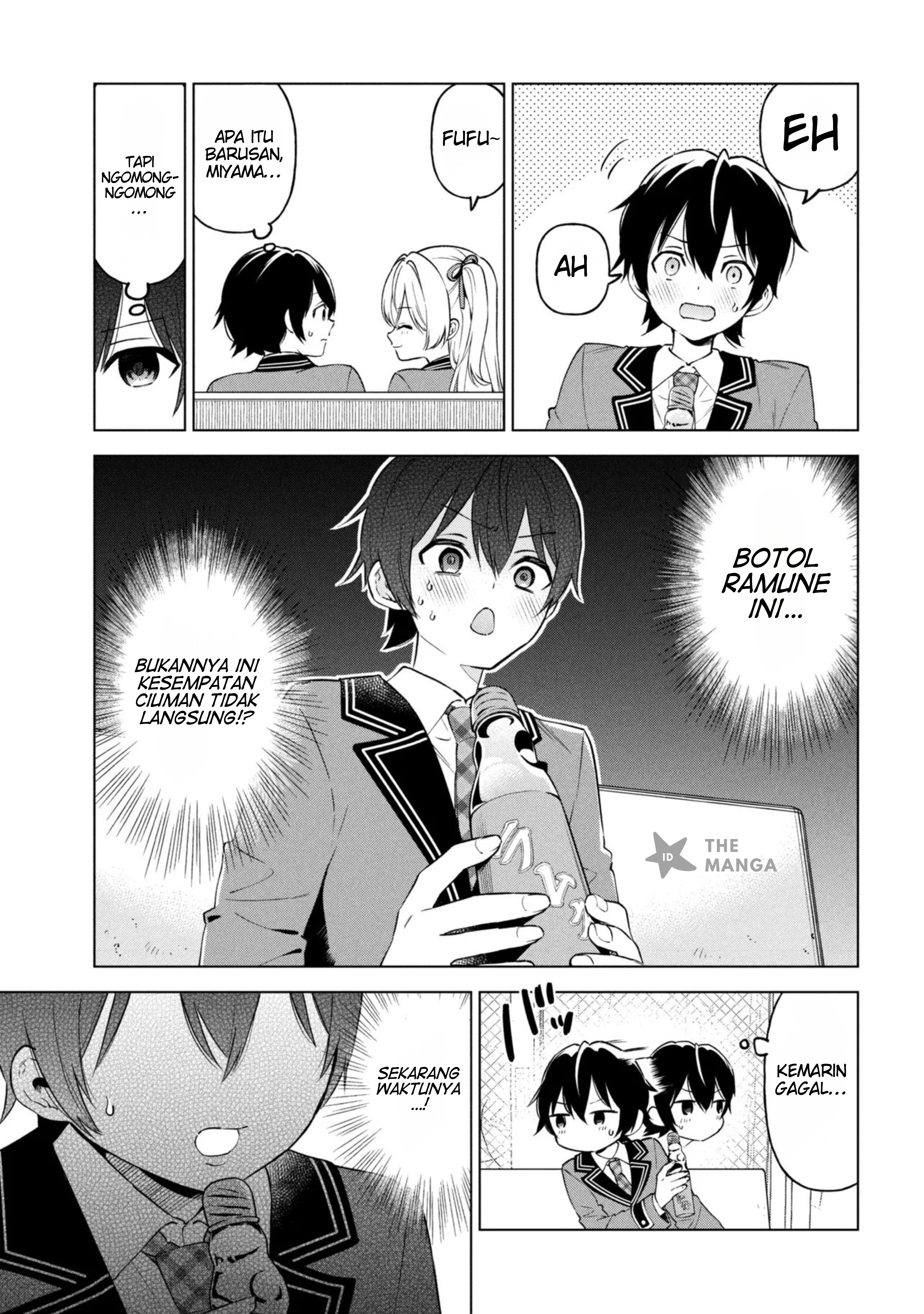 Inkya no Ore ga Sekigae de S-kyuu Bishoujo ni Kakomaretara Himitsu no Kankei ga Hajimatta. Chapter 8 - halaman 30