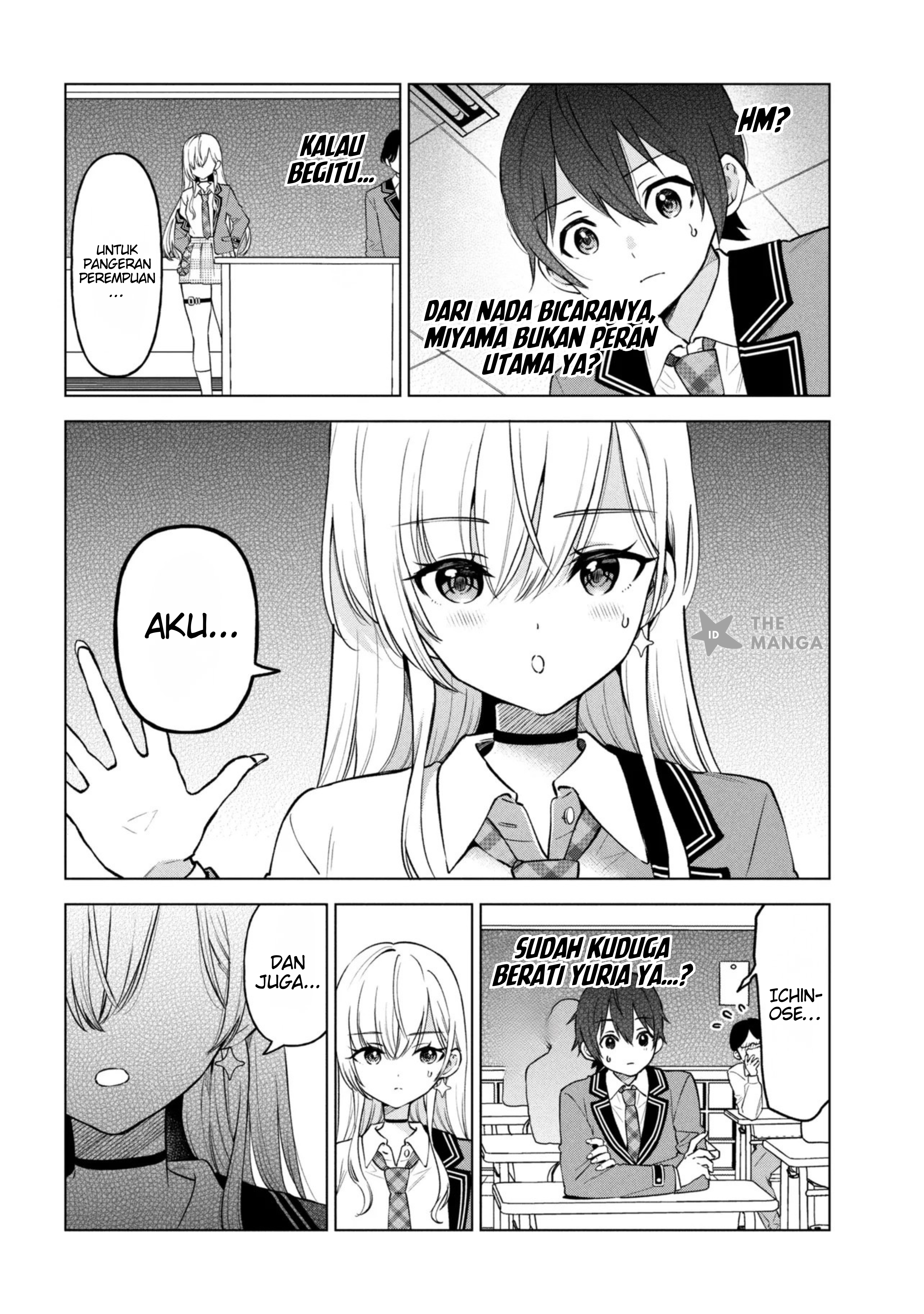 Inkya no Ore ga Sekigae de S-kyuu Bishoujo ni Kakomaretara Himitsu no Kankei ga Hajimatta. Chapter 8 - halaman 9