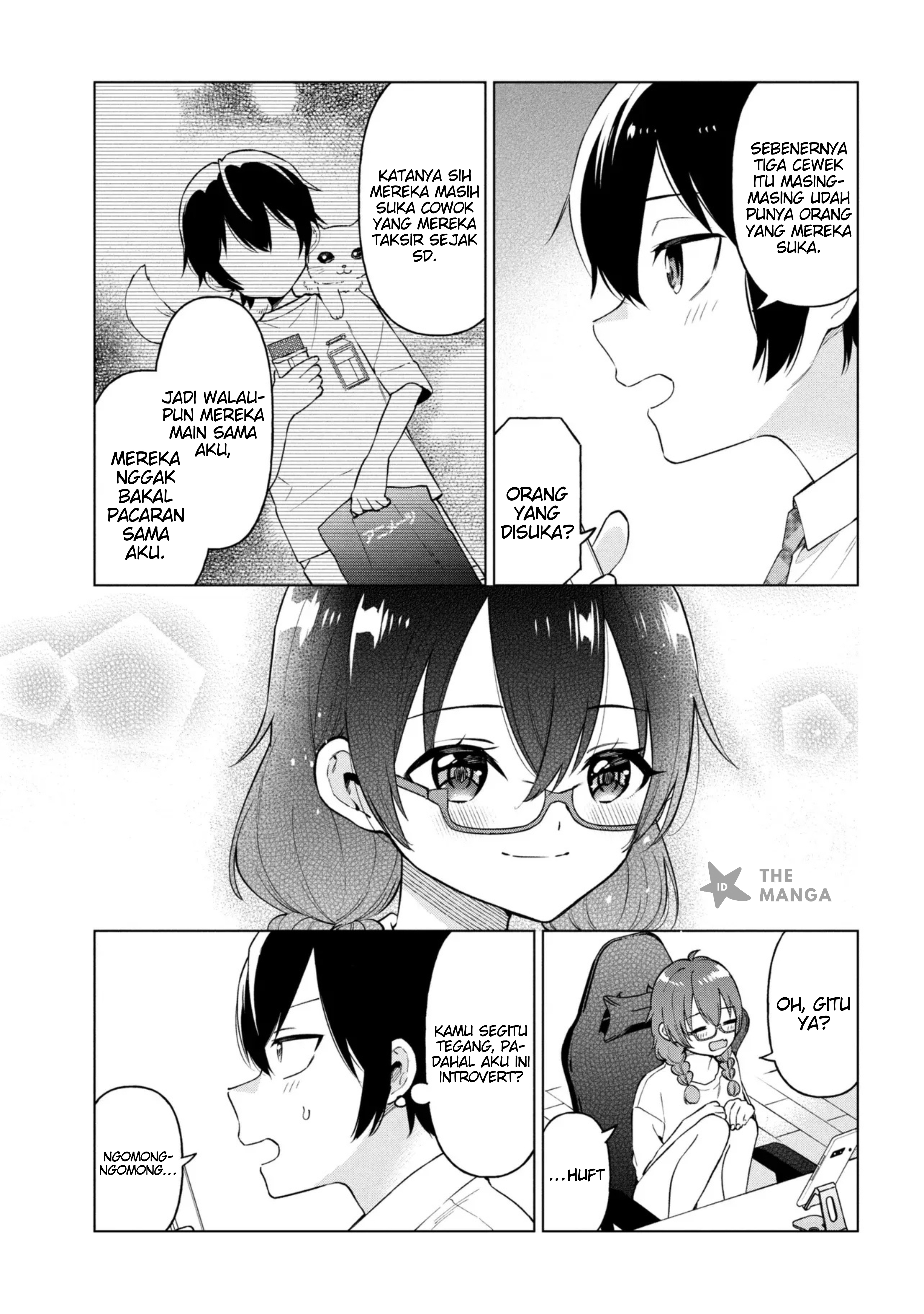 Inkya no Ore ga Sekigae de S-kyuu Bishoujo ni Kakomaretara Himitsu no Kankei ga Hajimatta. Chapter 9 - halaman 10