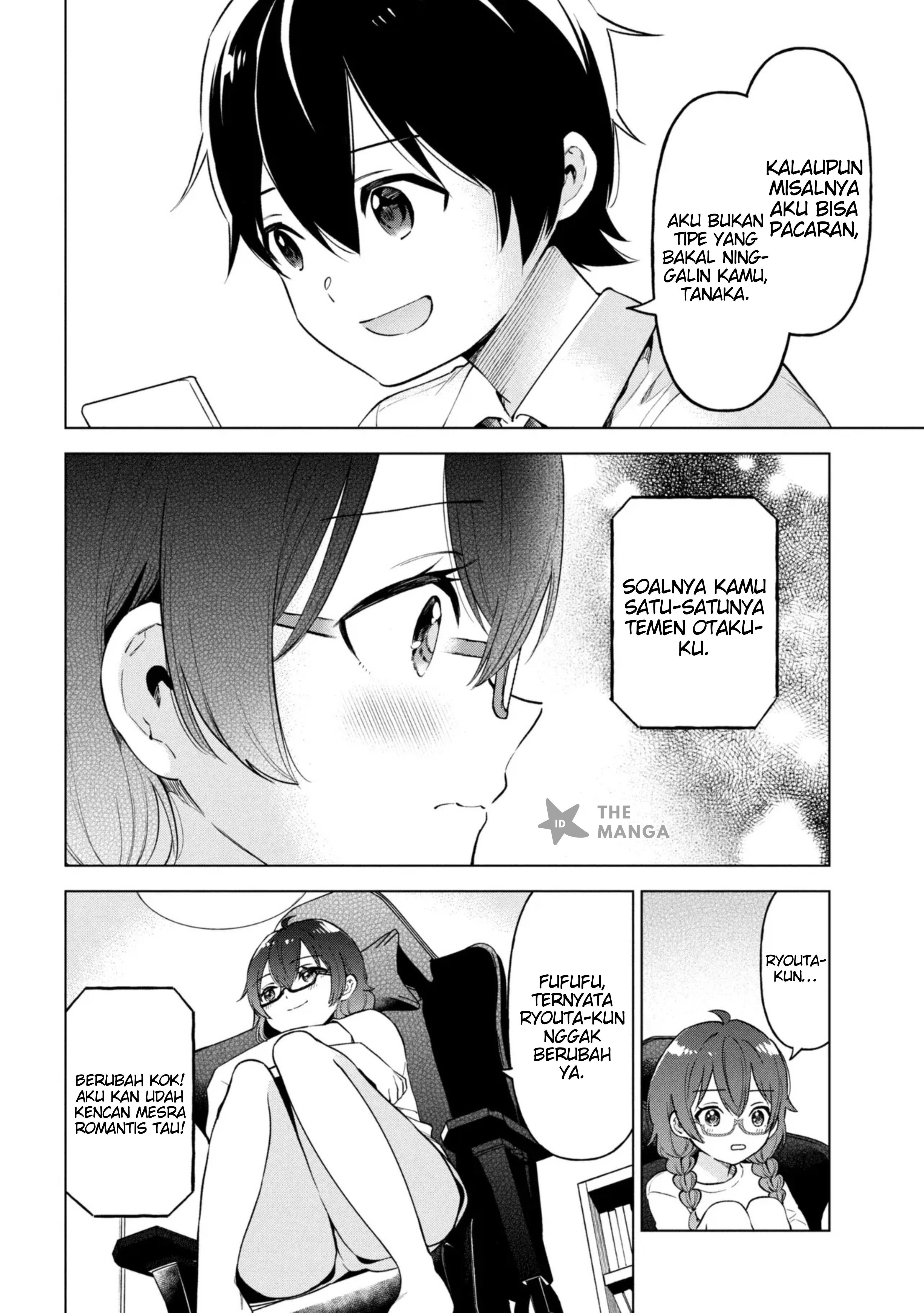 Inkya no Ore ga Sekigae de S-kyuu Bishoujo ni Kakomaretara Himitsu no Kankei ga Hajimatta. Chapter 9 - halaman 11