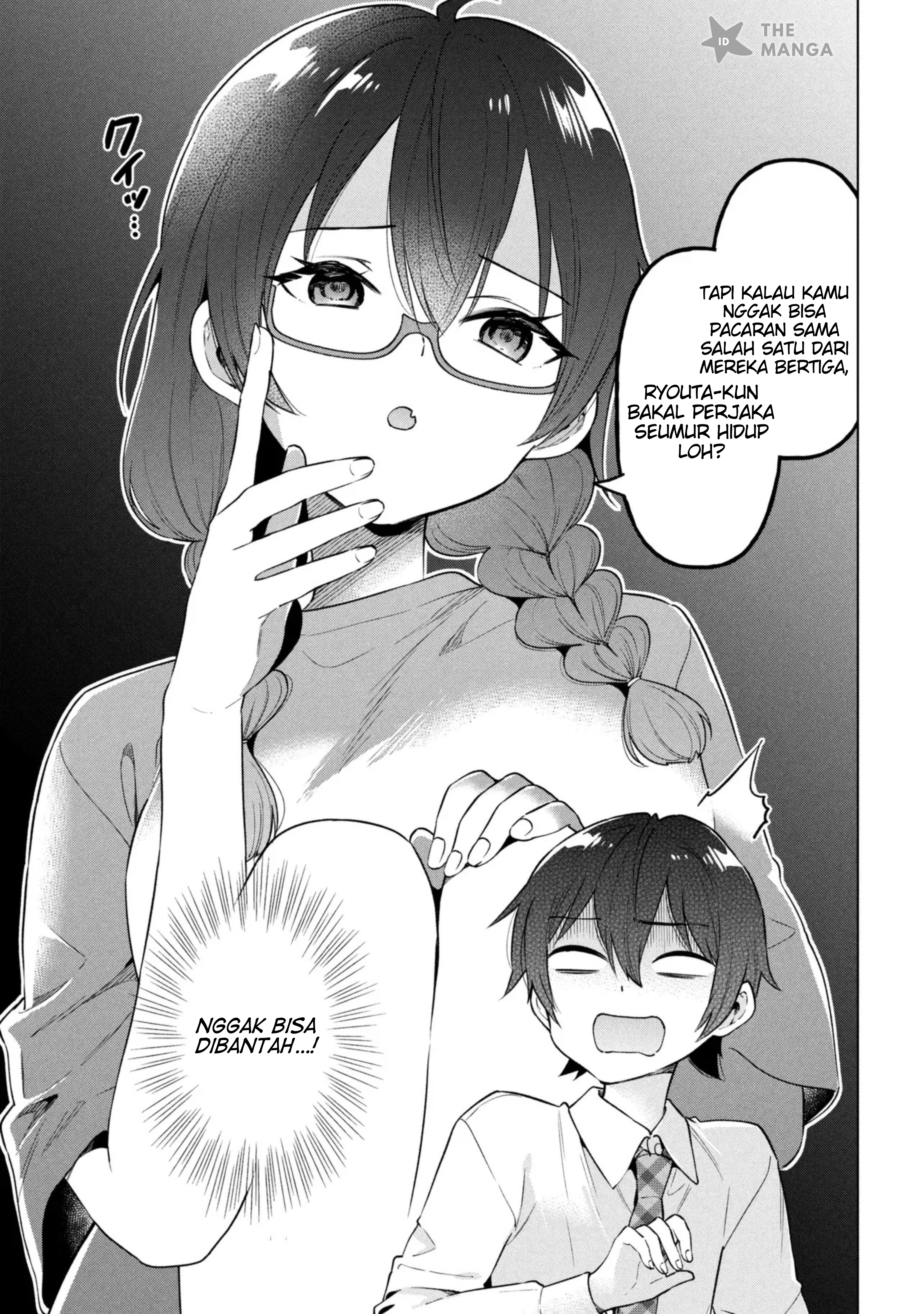 Inkya no Ore ga Sekigae de S-kyuu Bishoujo ni Kakomaretara Himitsu no Kankei ga Hajimatta. Chapter 9 - halaman 12