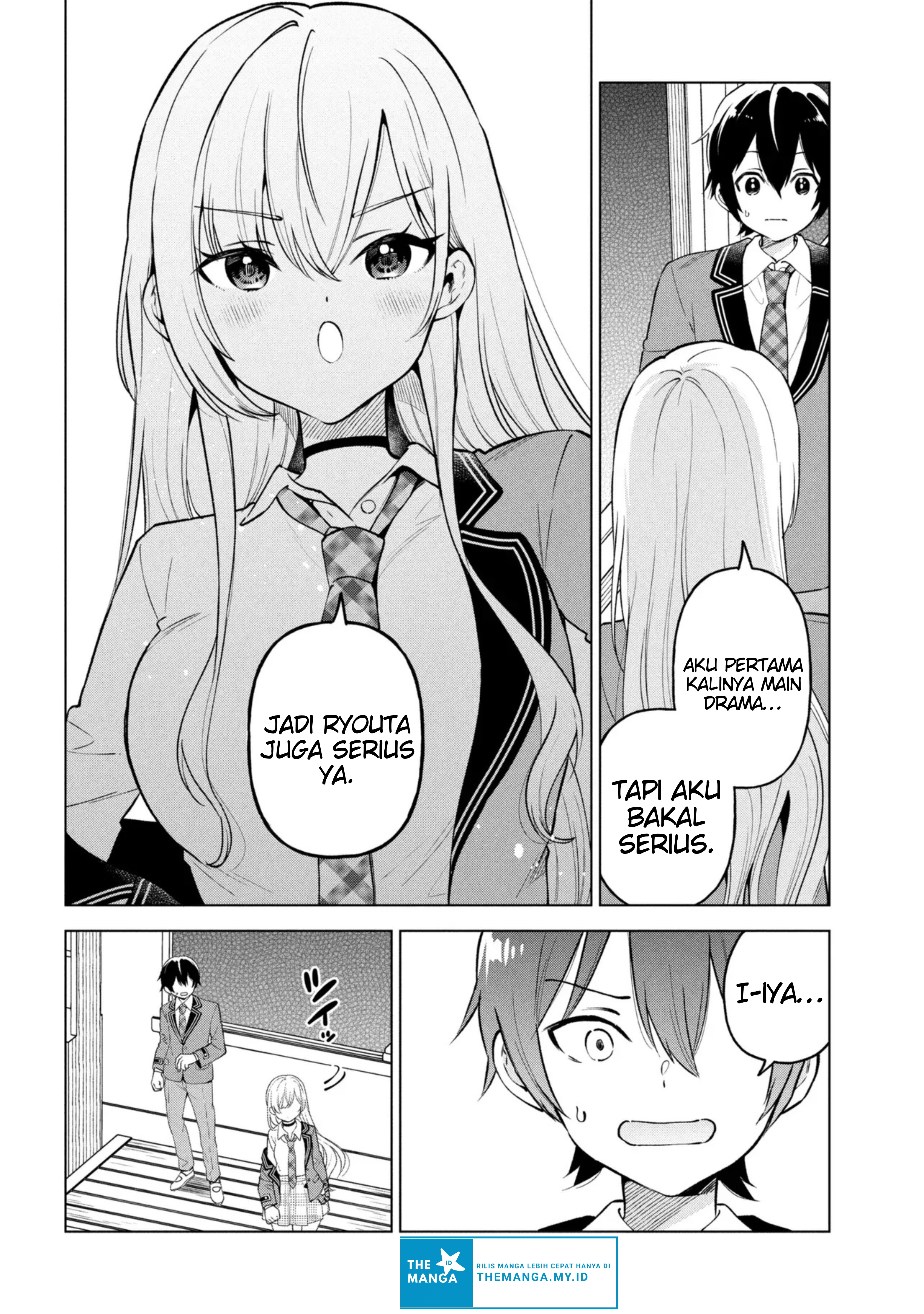 Inkya no Ore ga Sekigae de S-kyuu Bishoujo ni Kakomaretara Himitsu no Kankei ga Hajimatta. Chapter 9 - halaman 19