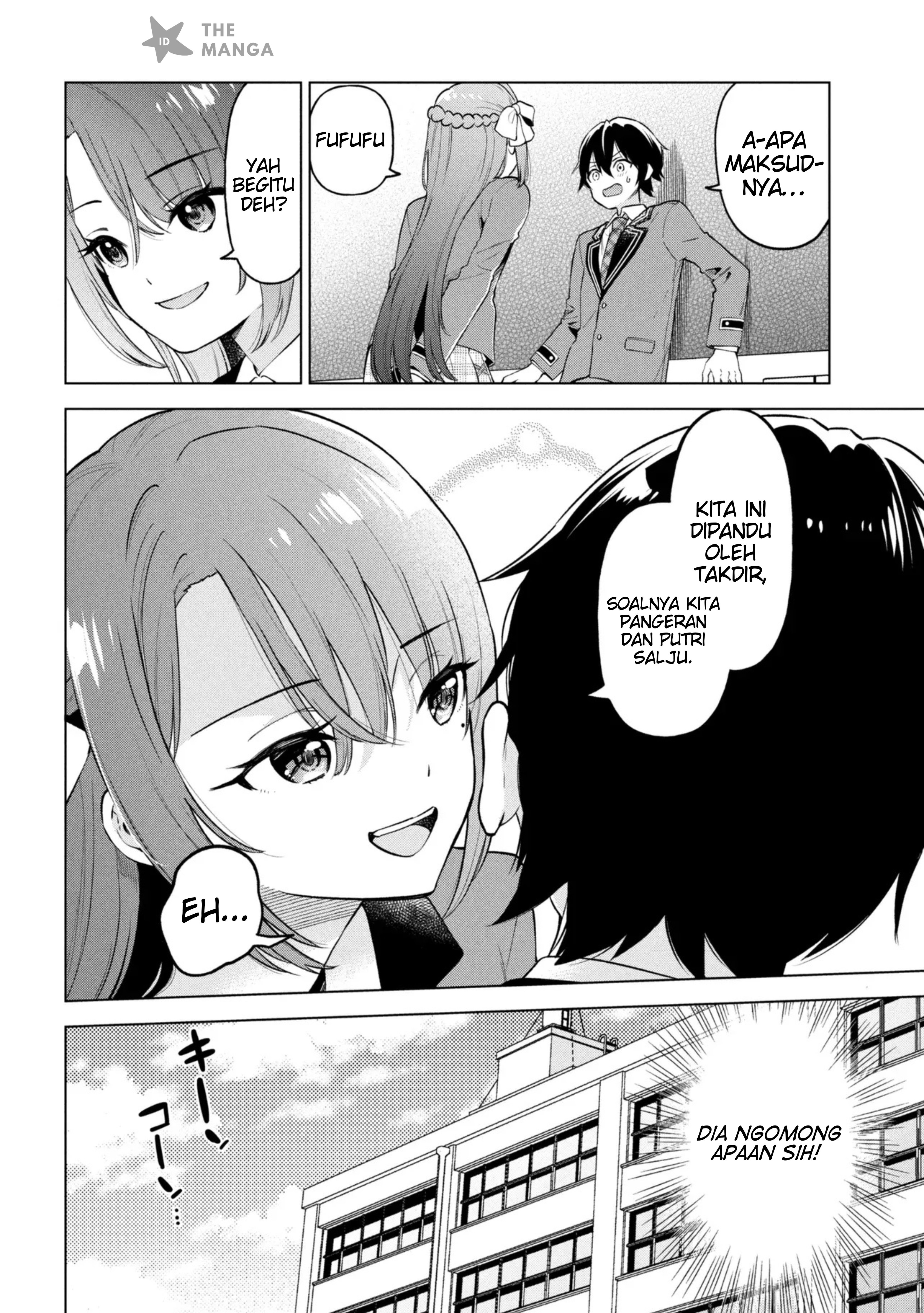 Inkya no Ore ga Sekigae de S-kyuu Bishoujo ni Kakomaretara Himitsu no Kankei ga Hajimatta. Chapter 9 - halaman 21