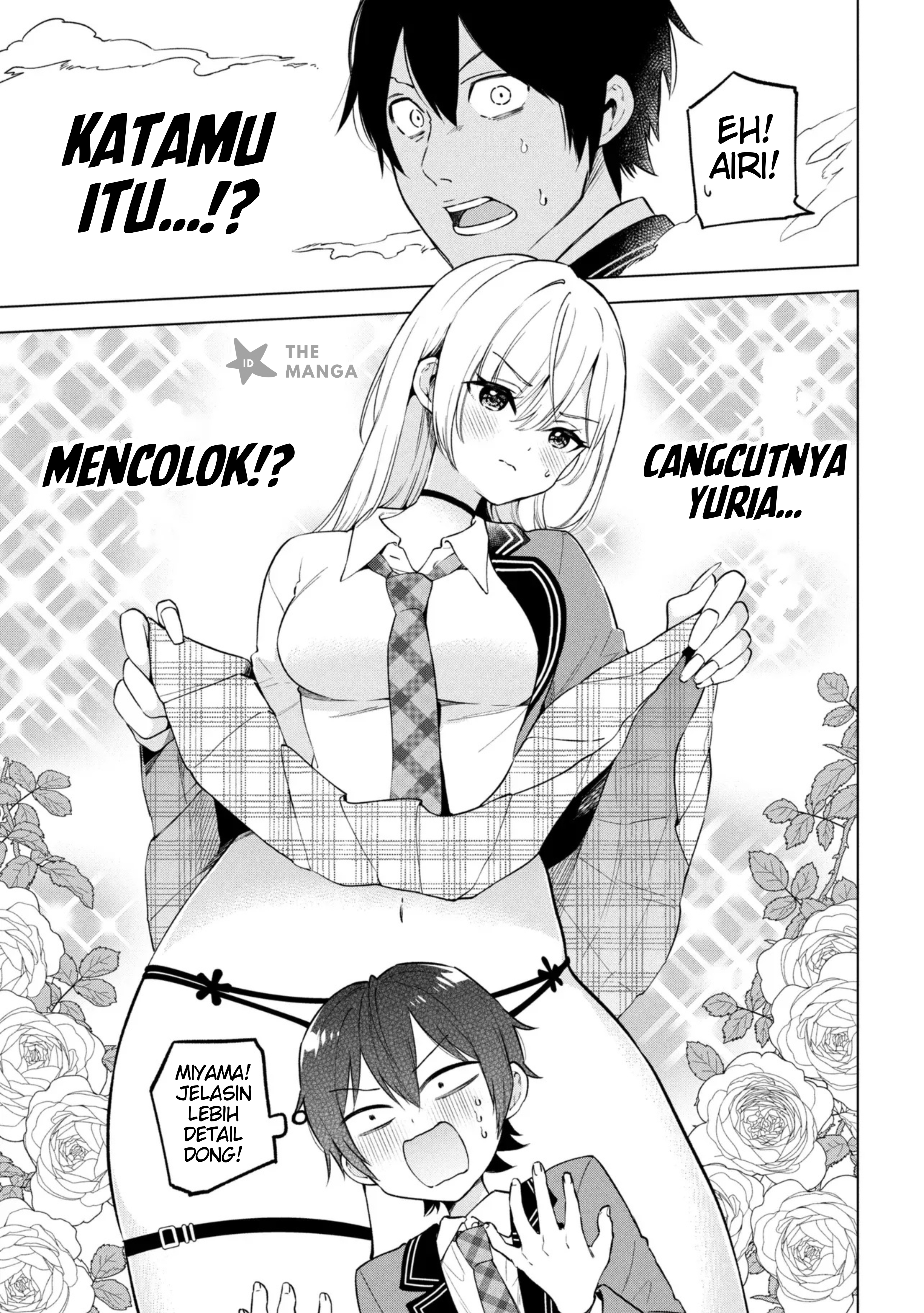 Inkya no Ore ga Sekigae de S-kyuu Bishoujo ni Kakomaretara Himitsu no Kankei ga Hajimatta. Chapter 9 - halaman 26