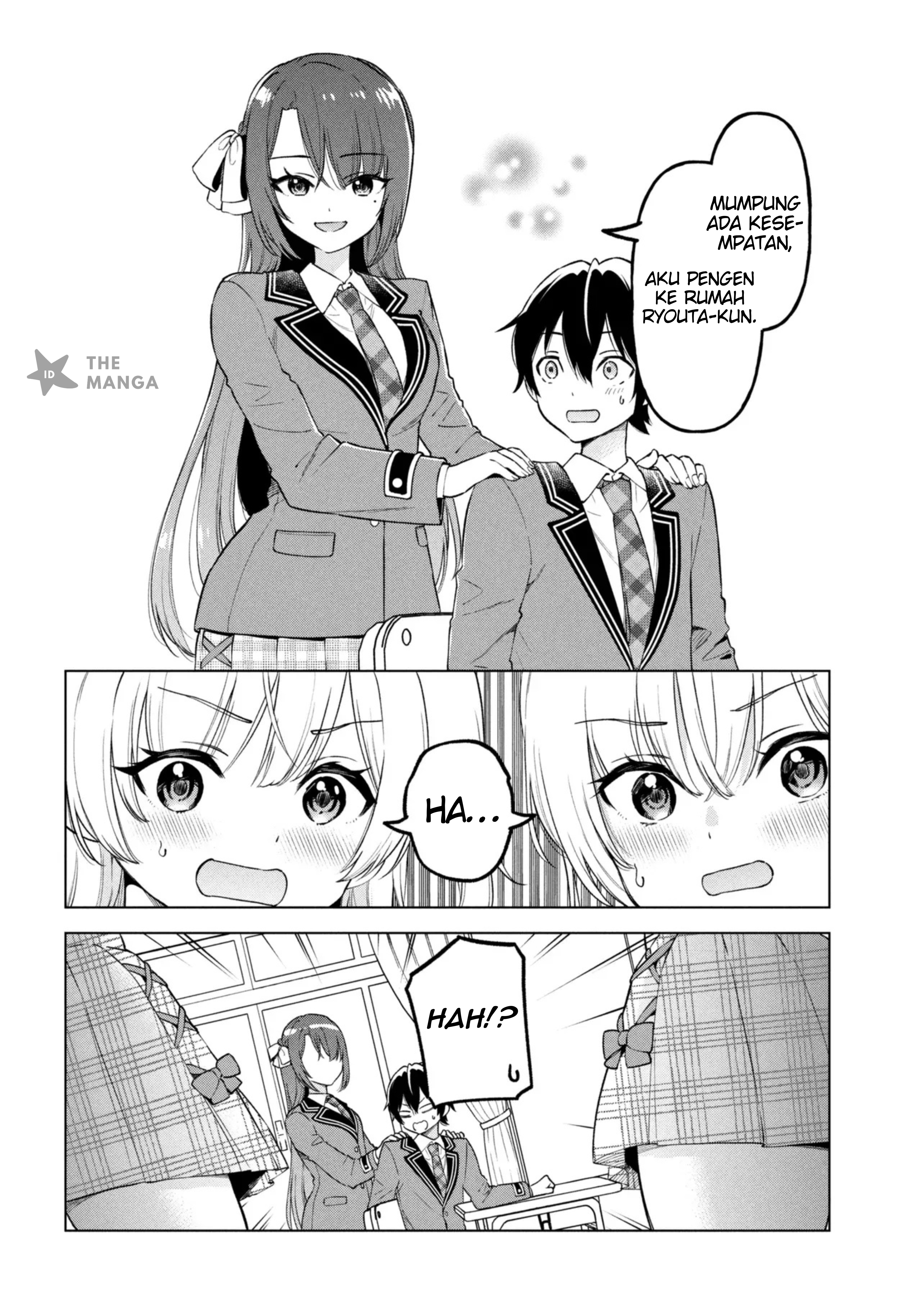 Inkya no Ore ga Sekigae de S-kyuu Bishoujo ni Kakomaretara Himitsu no Kankei ga Hajimatta. Chapter 9 - halaman 29