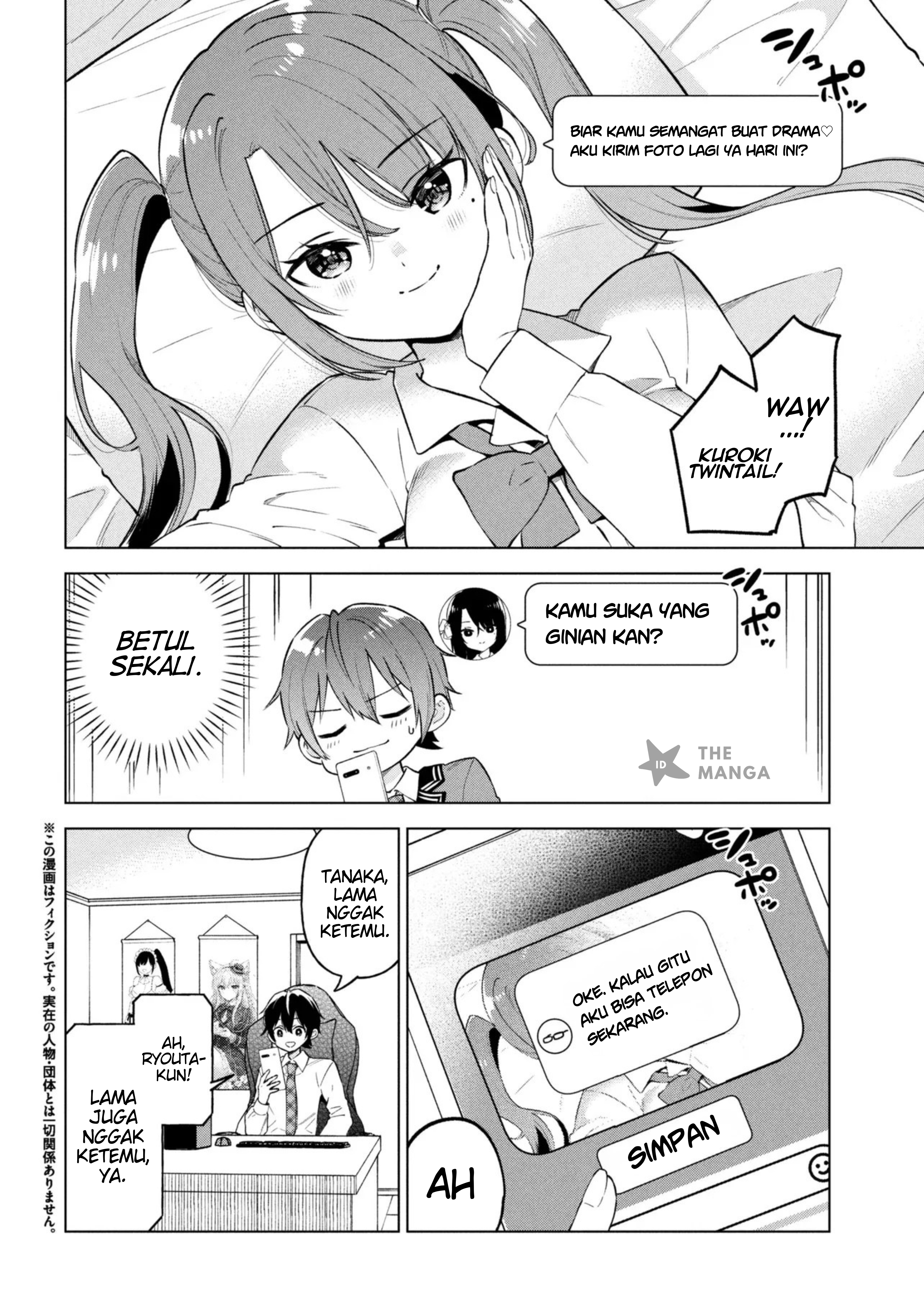 Inkya no Ore ga Sekigae de S-kyuu Bishoujo ni Kakomaretara Himitsu no Kankei ga Hajimatta. Chapter 9 - halaman 3
