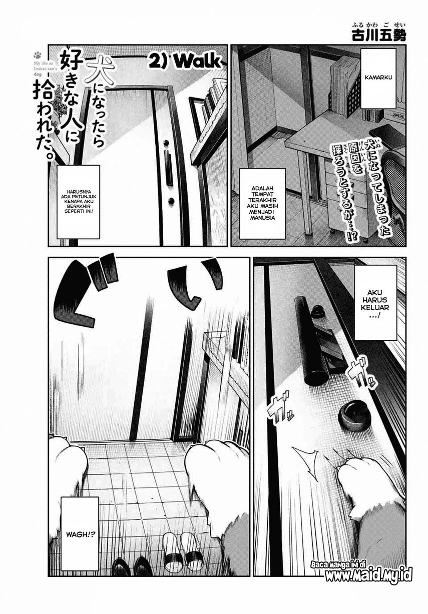 Inu ni Nattara Suki na Hito ni Hirowareta. Chapter 2 - halaman 5