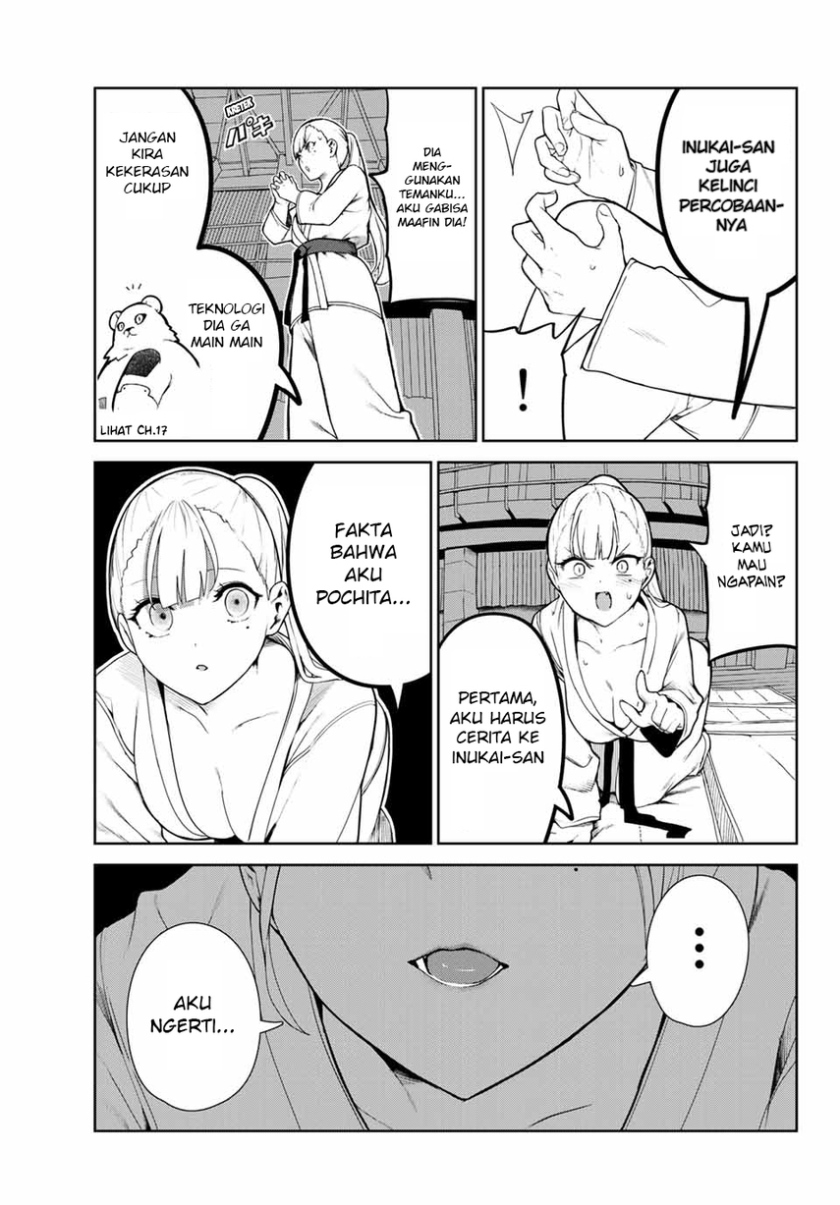 Inu ni Nattara Suki na Hito ni Hirowareta. Chapter 21 - halaman 17