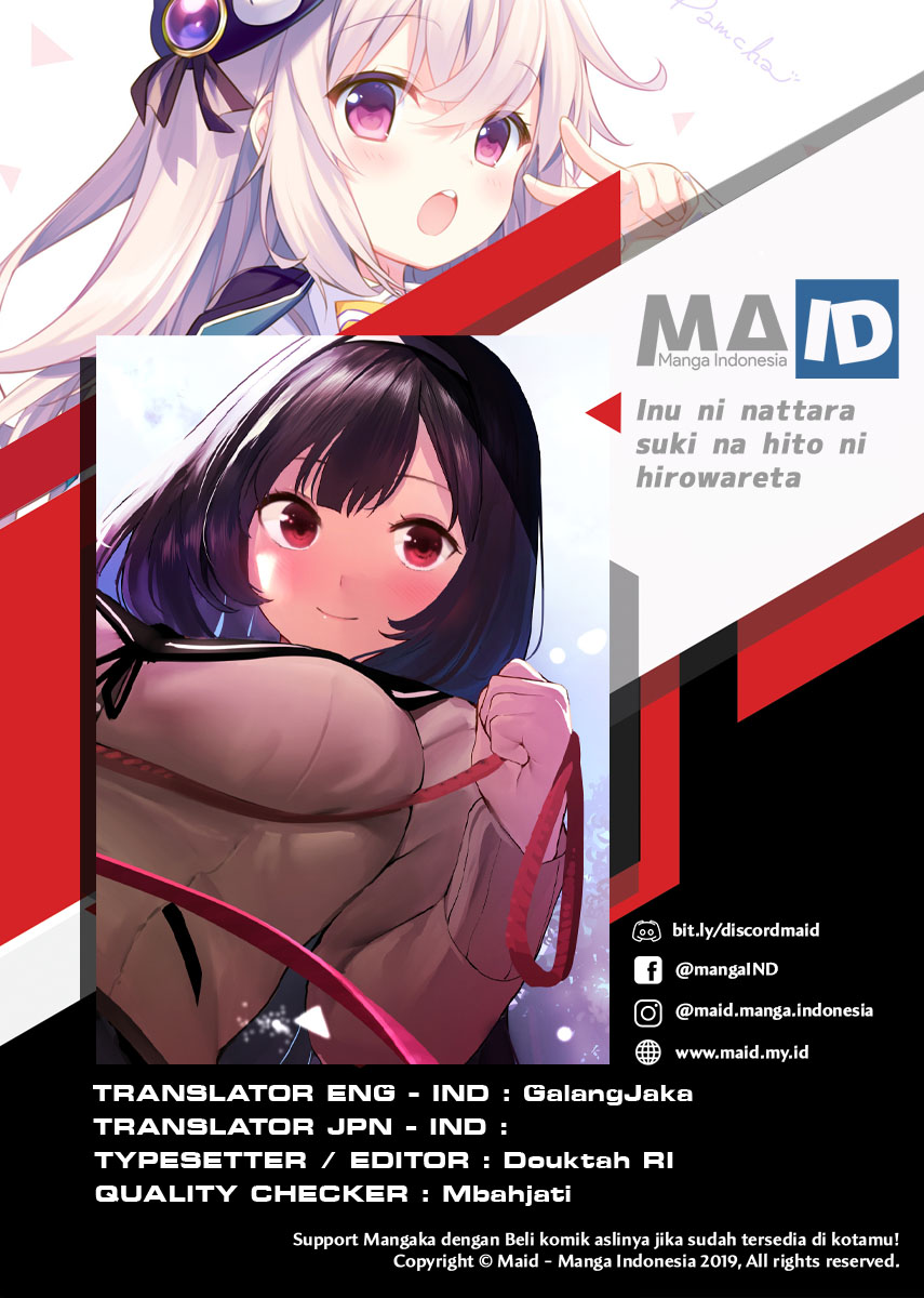 Inu ni Nattara Suki na Hito ni Hirowareta. Chapter 3 - halaman 3