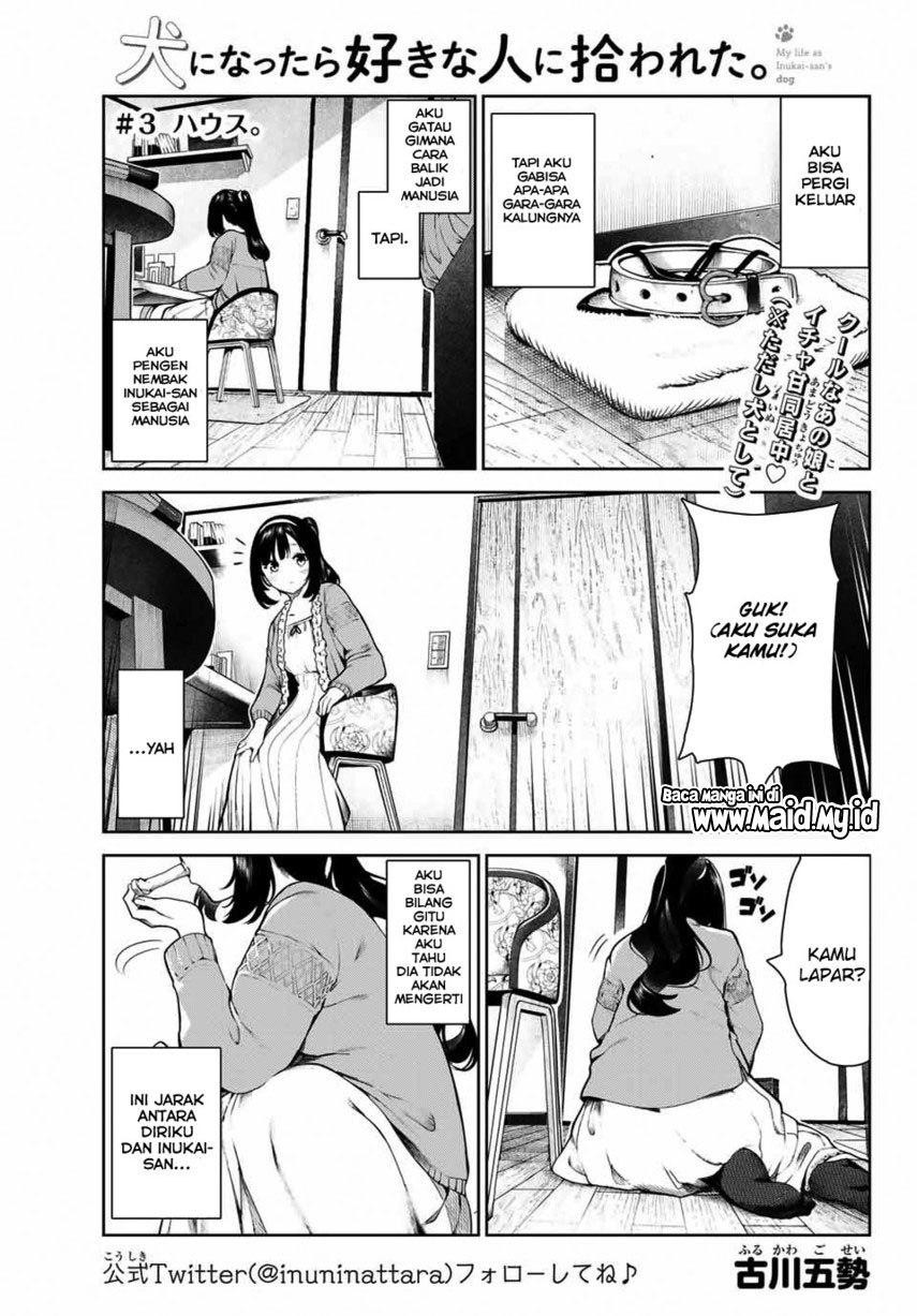 Inu ni Nattara Suki na Hito ni Hirowareta. Chapter 3 - halaman 5