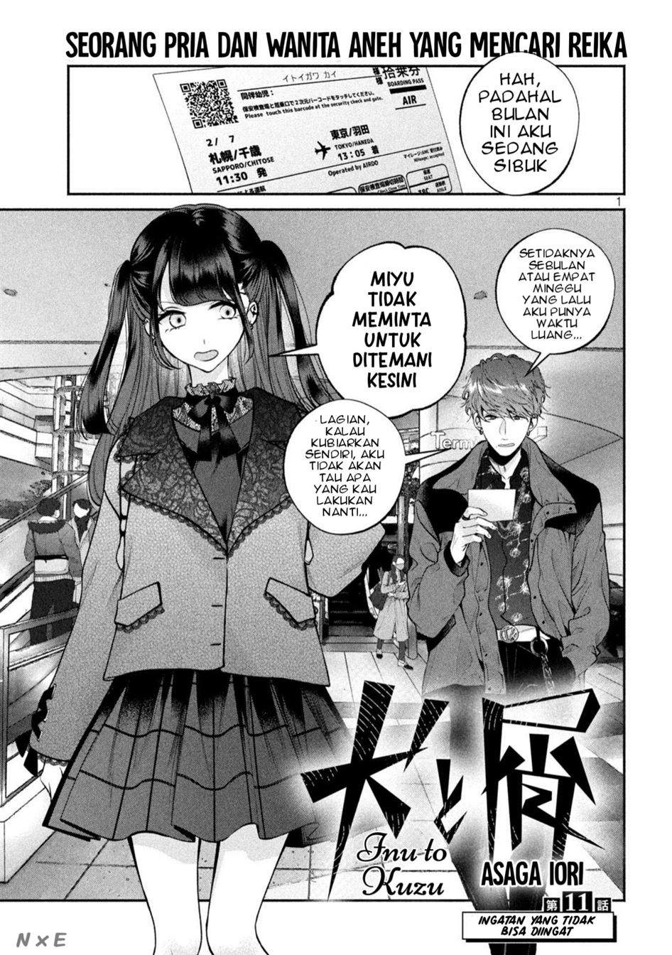 Inu to Kuzu (Dog and Scum) Chapter 11 - halaman 2