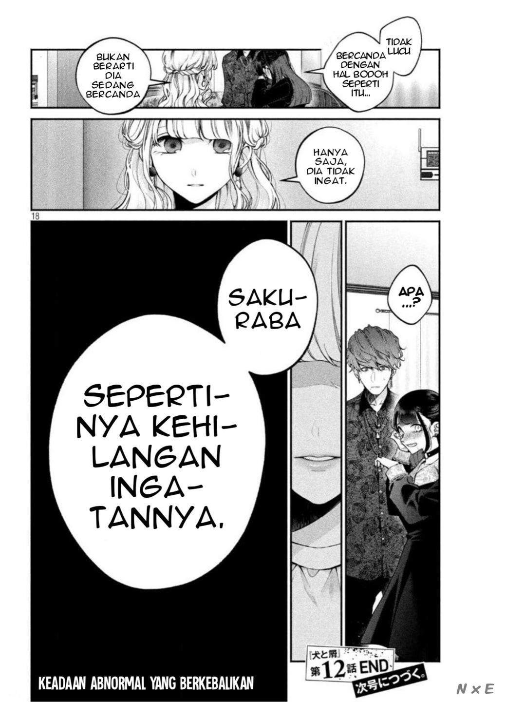 Inu to Kuzu (Dog and Scum) Chapter 12 - halaman 18