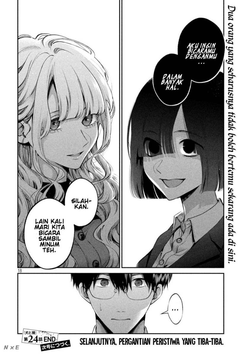 Inu to Kuzu (Dog and Scum) Chapter 24 - halaman 19