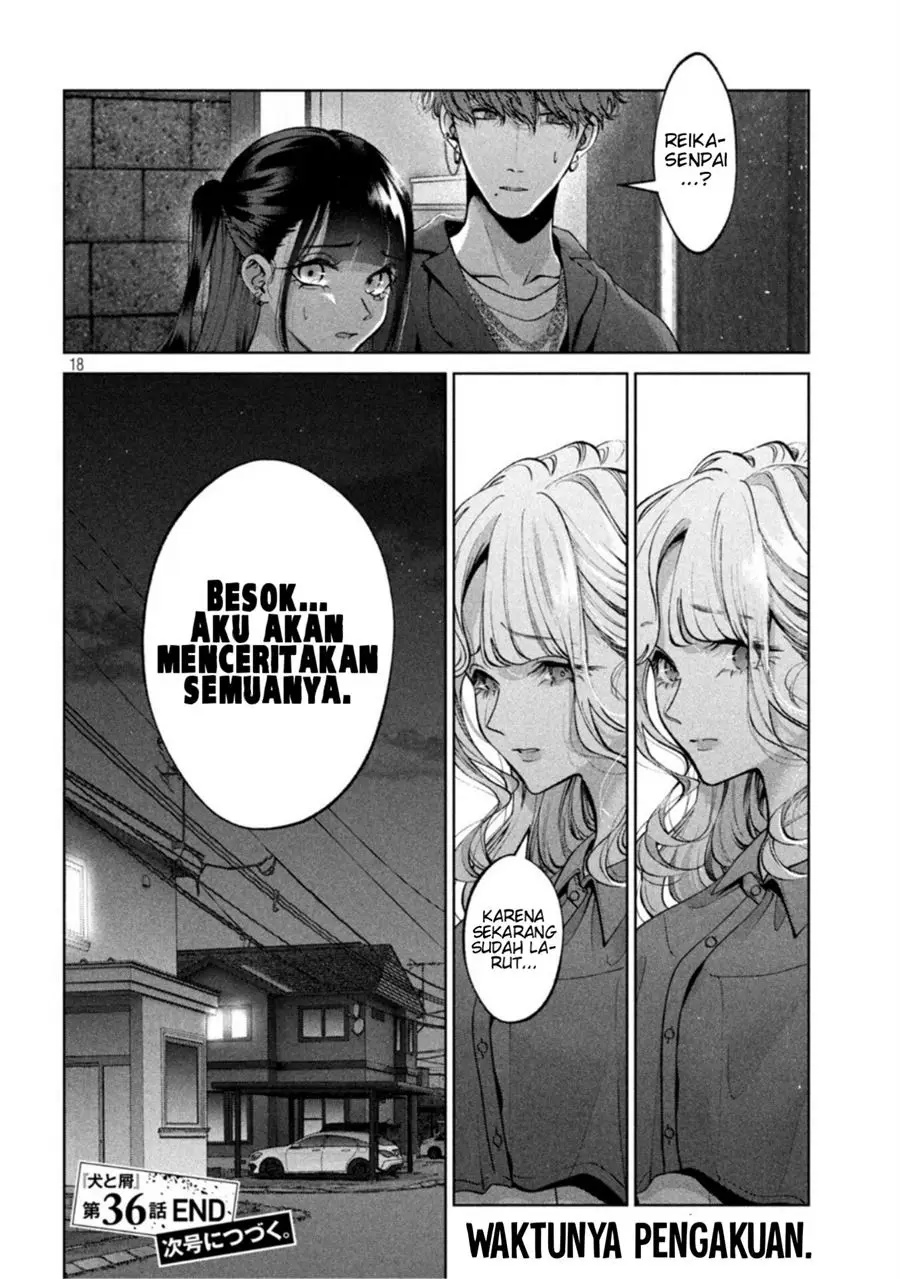Inu to Kuzu (Dog and Scum) Chapter 36 - halaman 18