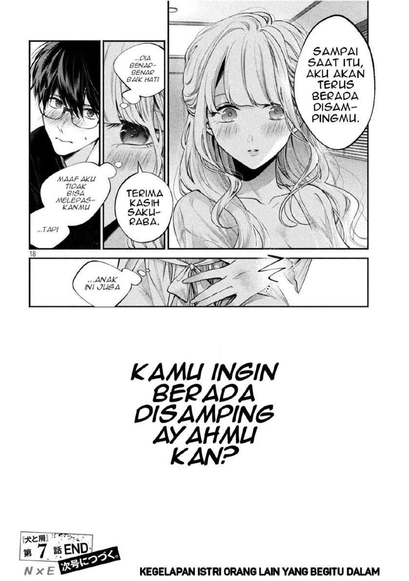 Inu to Kuzu (Dog and Scum) Chapter 7 - halaman 18