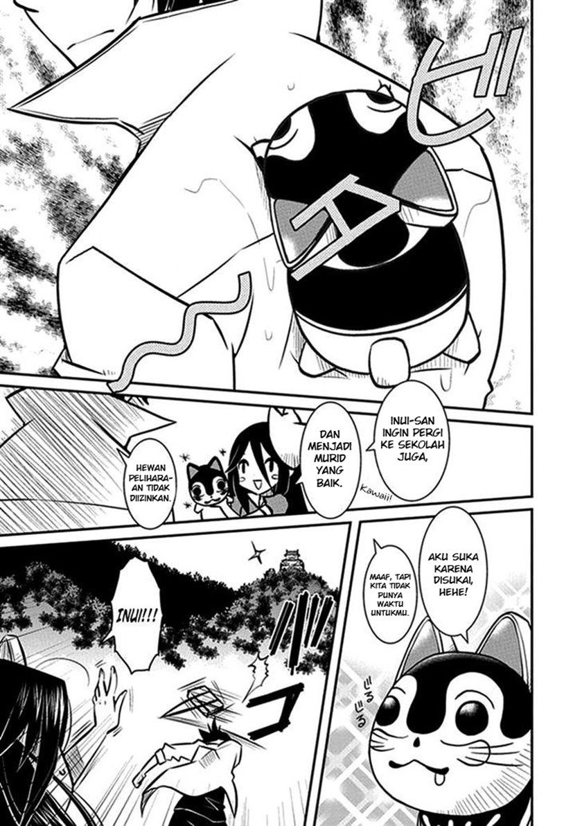 Inugami-hime no Shimobe Chapter 7 - halaman 8