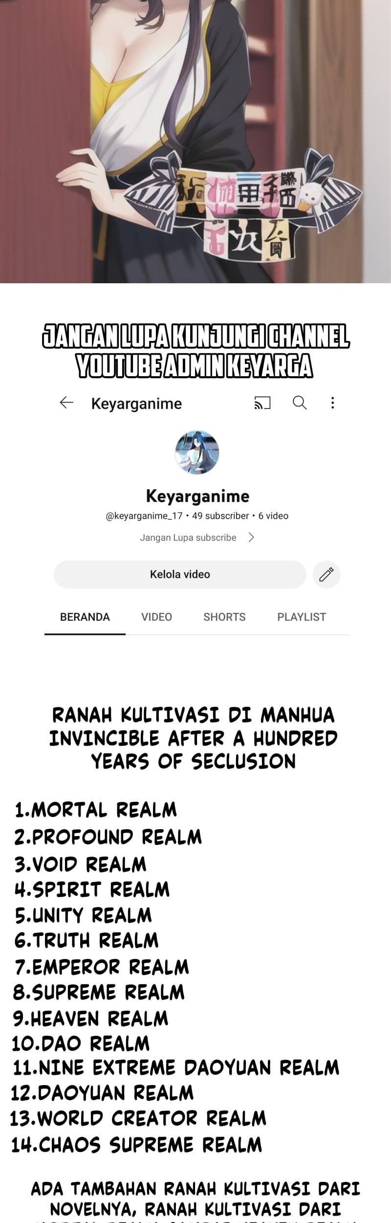 Invincible After a Hundred Years of Seclusion Chapter 61 - halaman 54