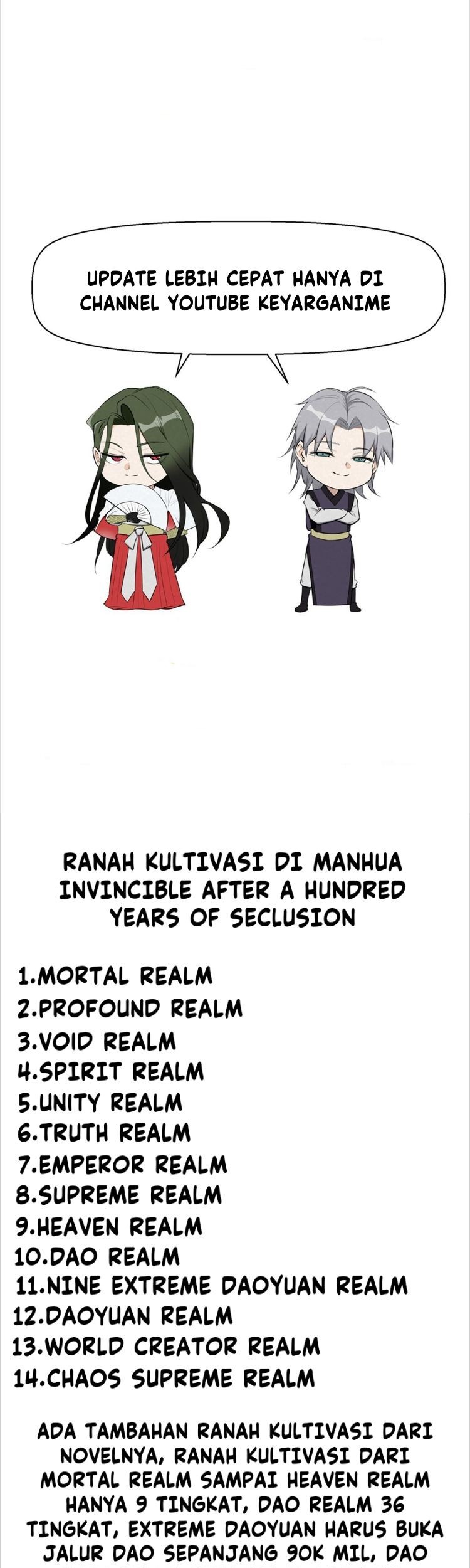 Invincible After a Hundred Years of Seclusion Chapter 91 - halaman 42