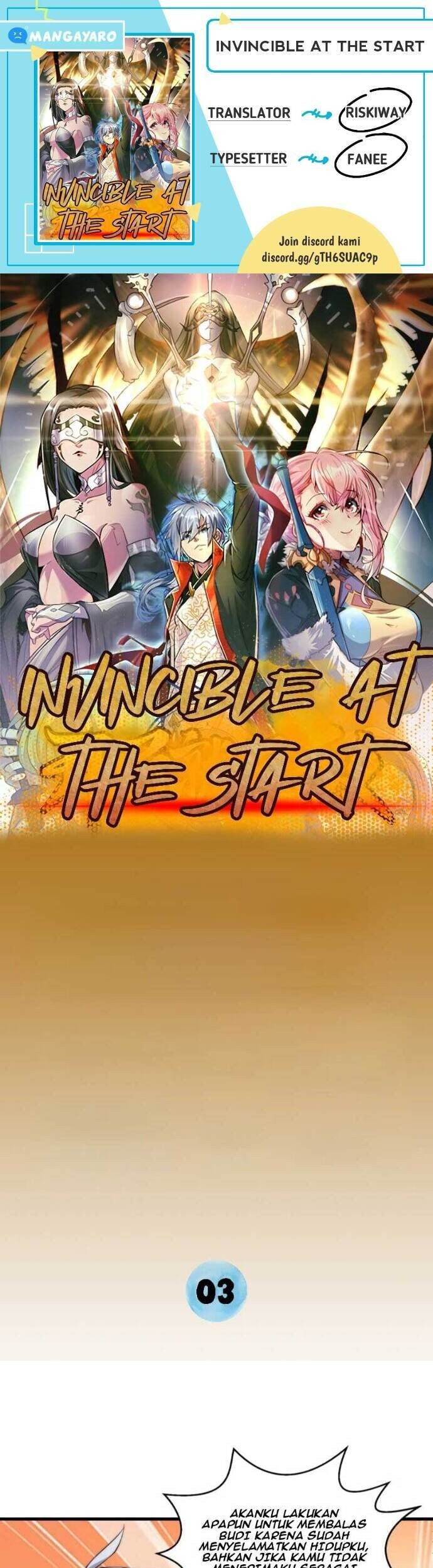 Invincible at the Start Chapter 3 - halaman 1