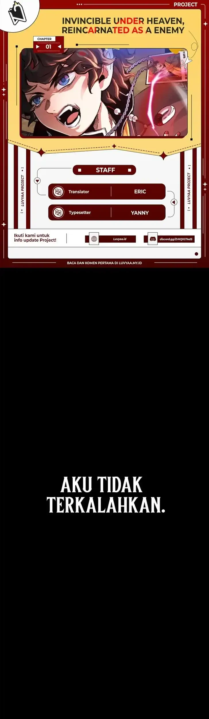Invincible Under Heaven: Reborn as the Enemy Chapter 1 - halaman 1