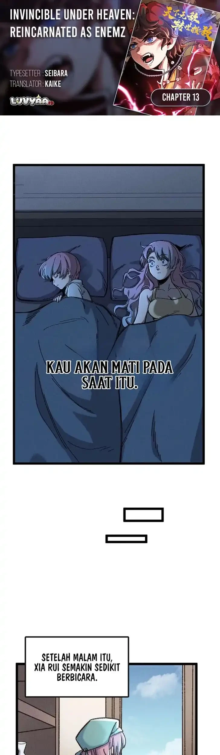 Invincible Under Heaven: Reborn as the Enemy Chapter 13 - halaman 1