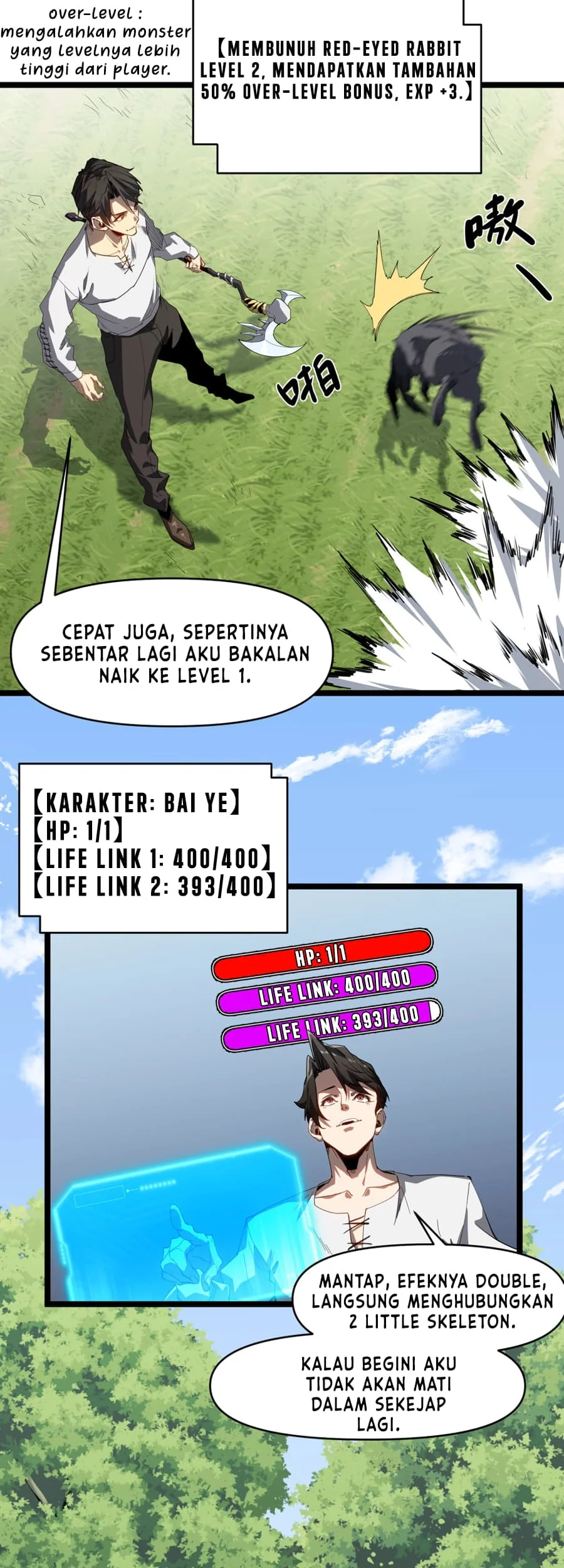 Invincible With Only a Single Point of HP Chapter 2 - halaman 26