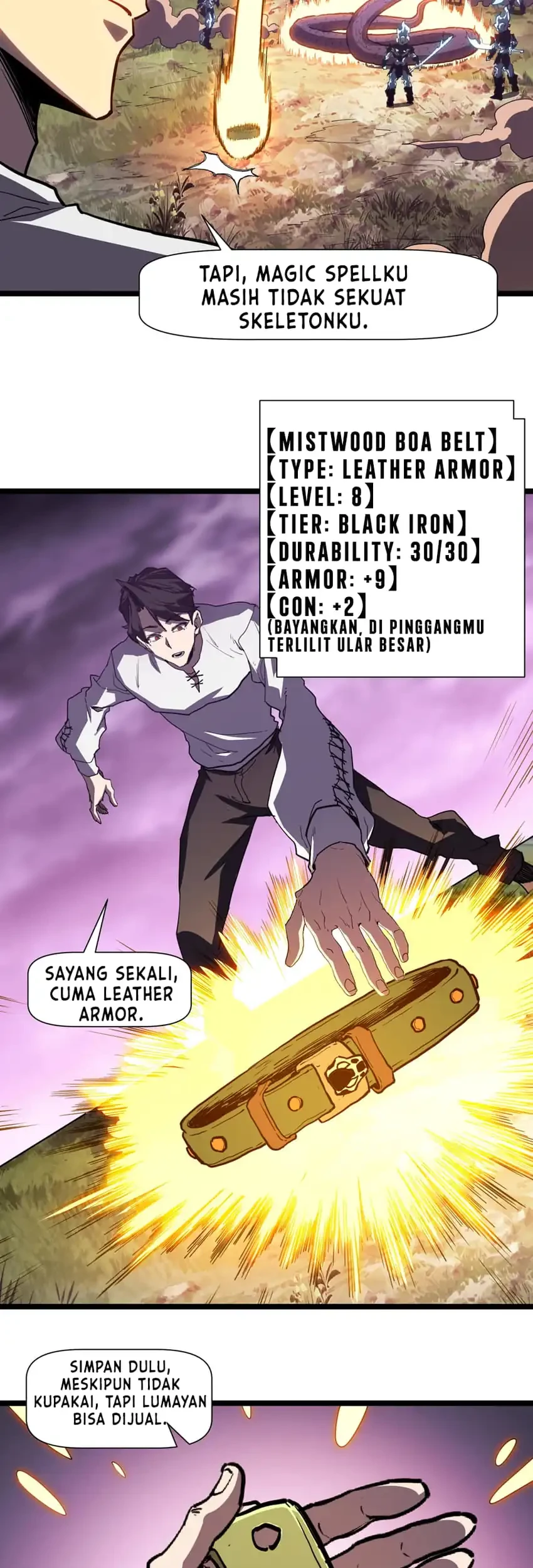 Invincible With Only a Single Point of HP Chapter 3 - halaman 14