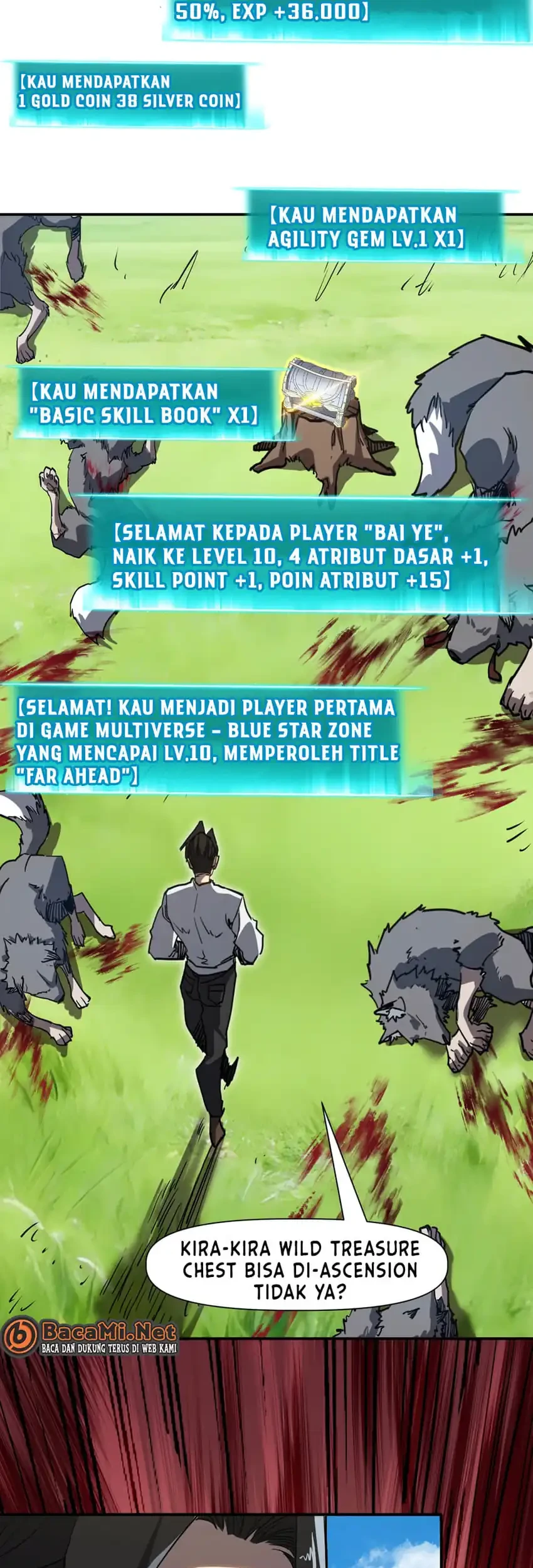 Invincible With Only a Single Point of HP Chapter 9 - halaman 51